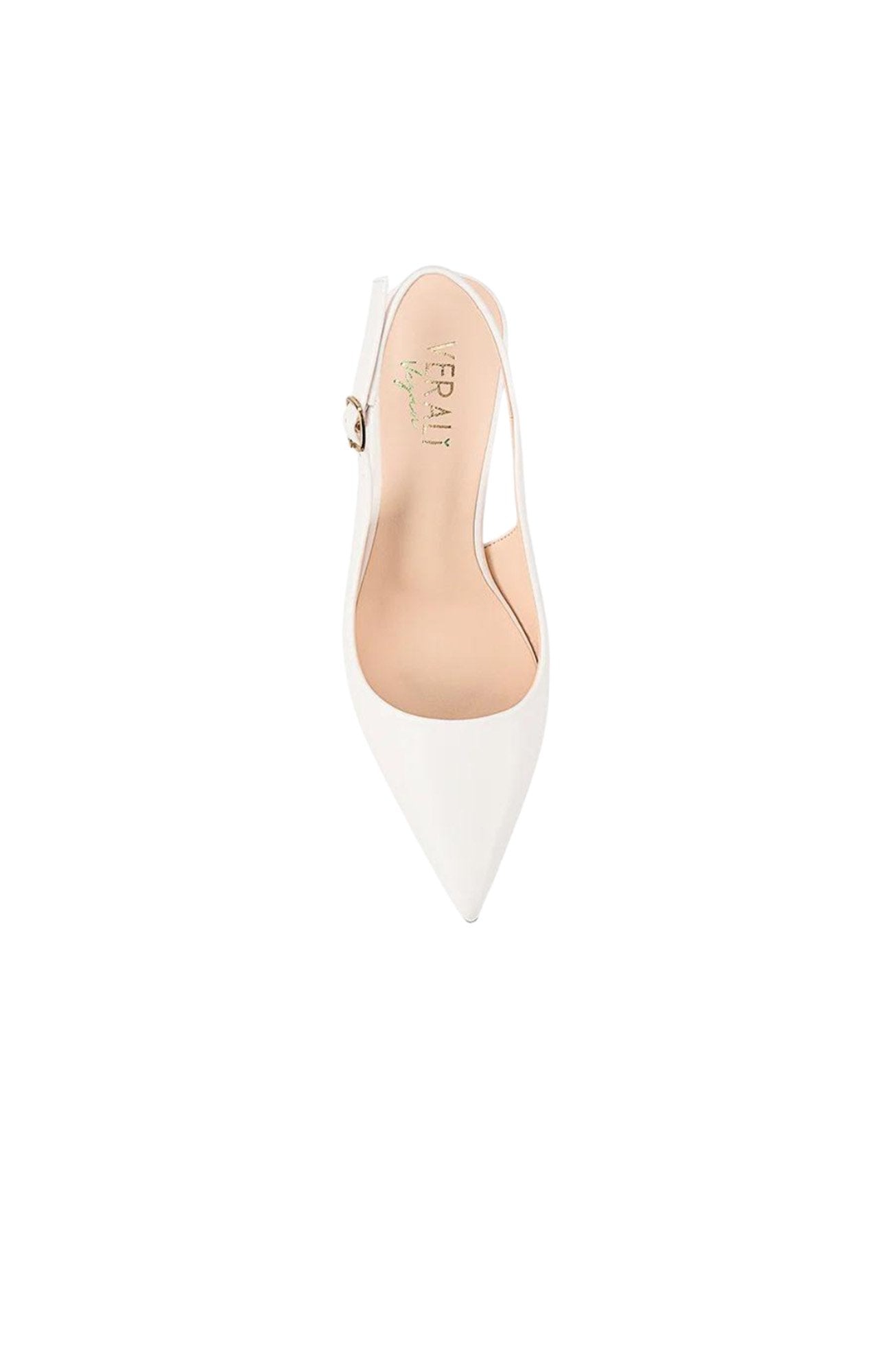 Shayley Slingback Stiletto Chalk White