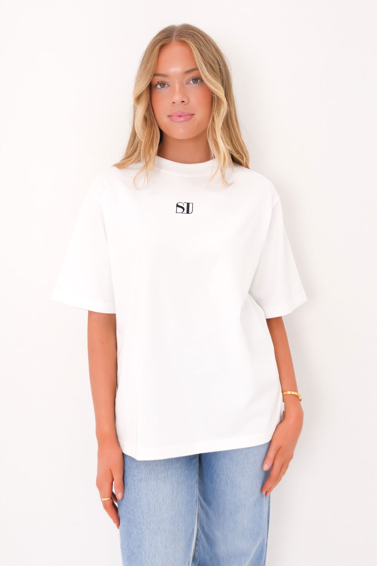 Silent Luxe Tee White