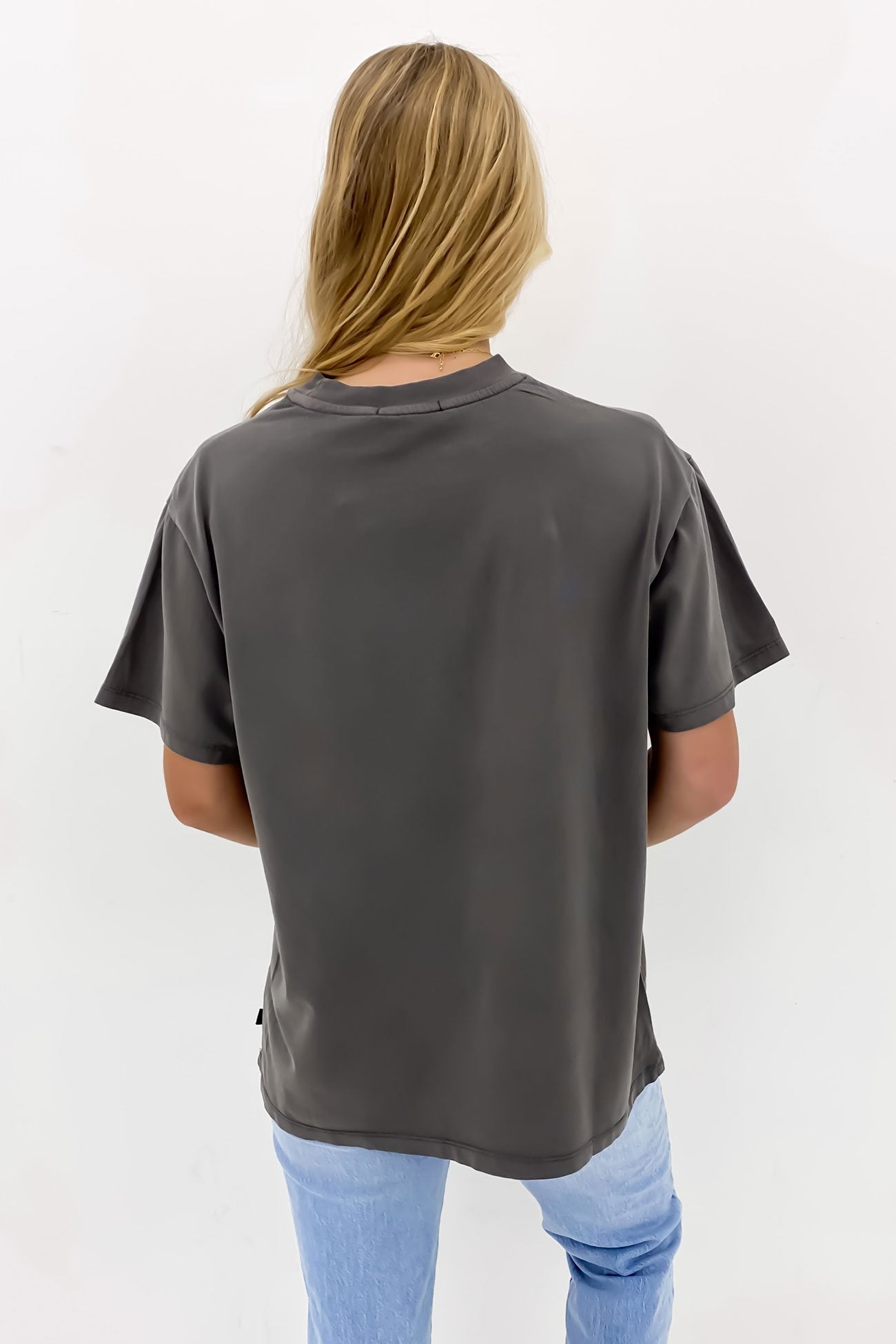 Sky Dance Oversized Tee Charcoal