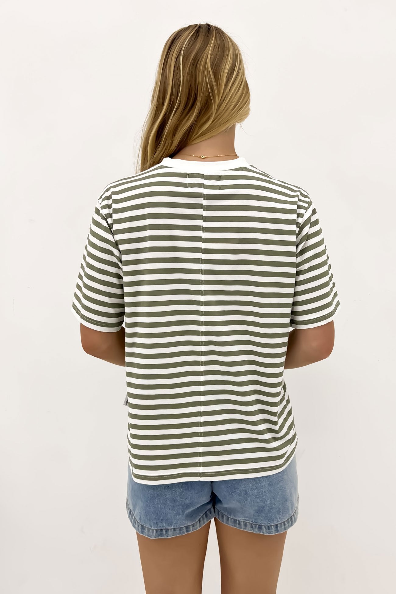 Sophie Tee Palm Stripe