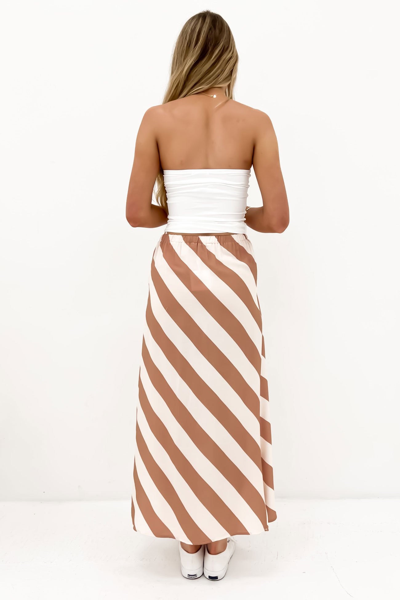 Soren Maxi Skirt Brown