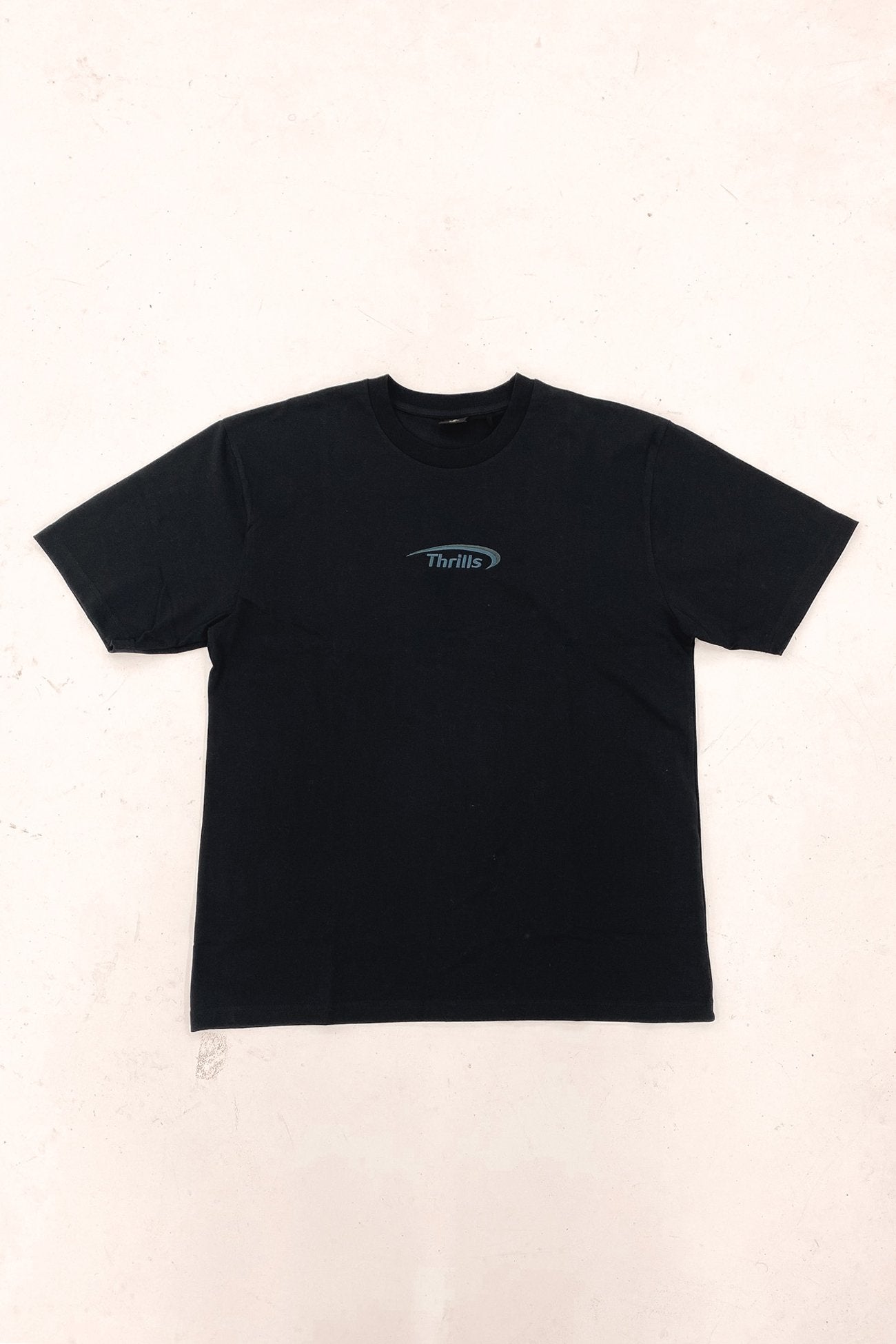 Sphere Embro Oversize Fit Tee Washed Black