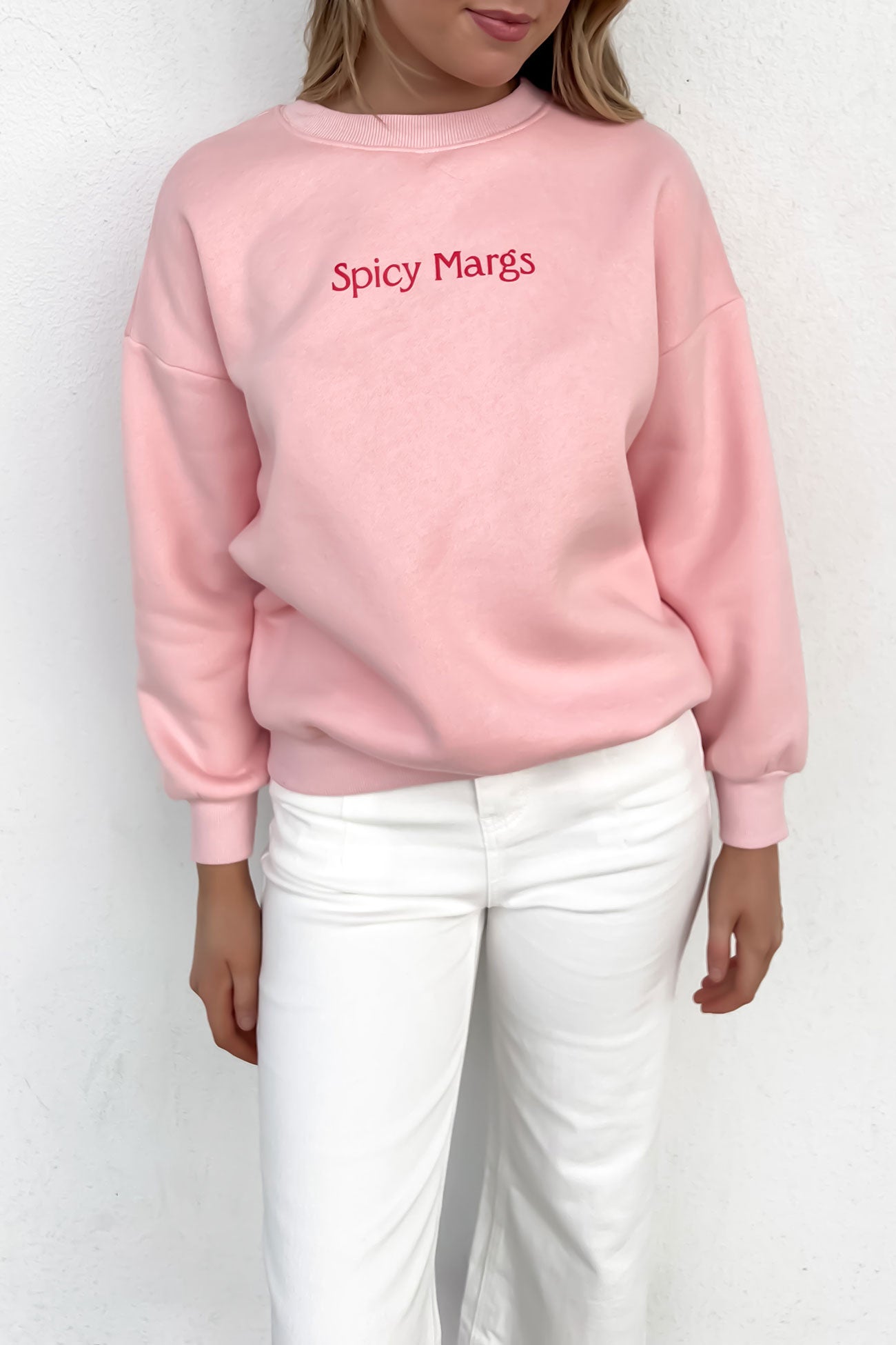 Spicy Margs Crew Pink Red