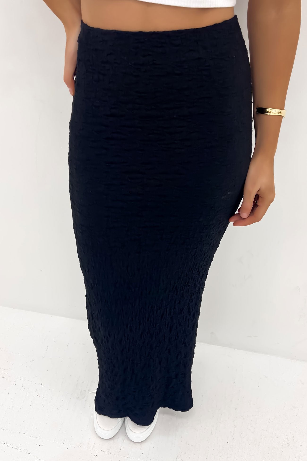 Stassie Maxi Skirt Black