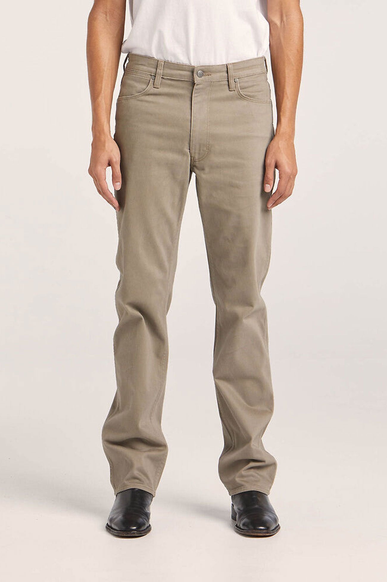 Straight Moleskin Jean Camel