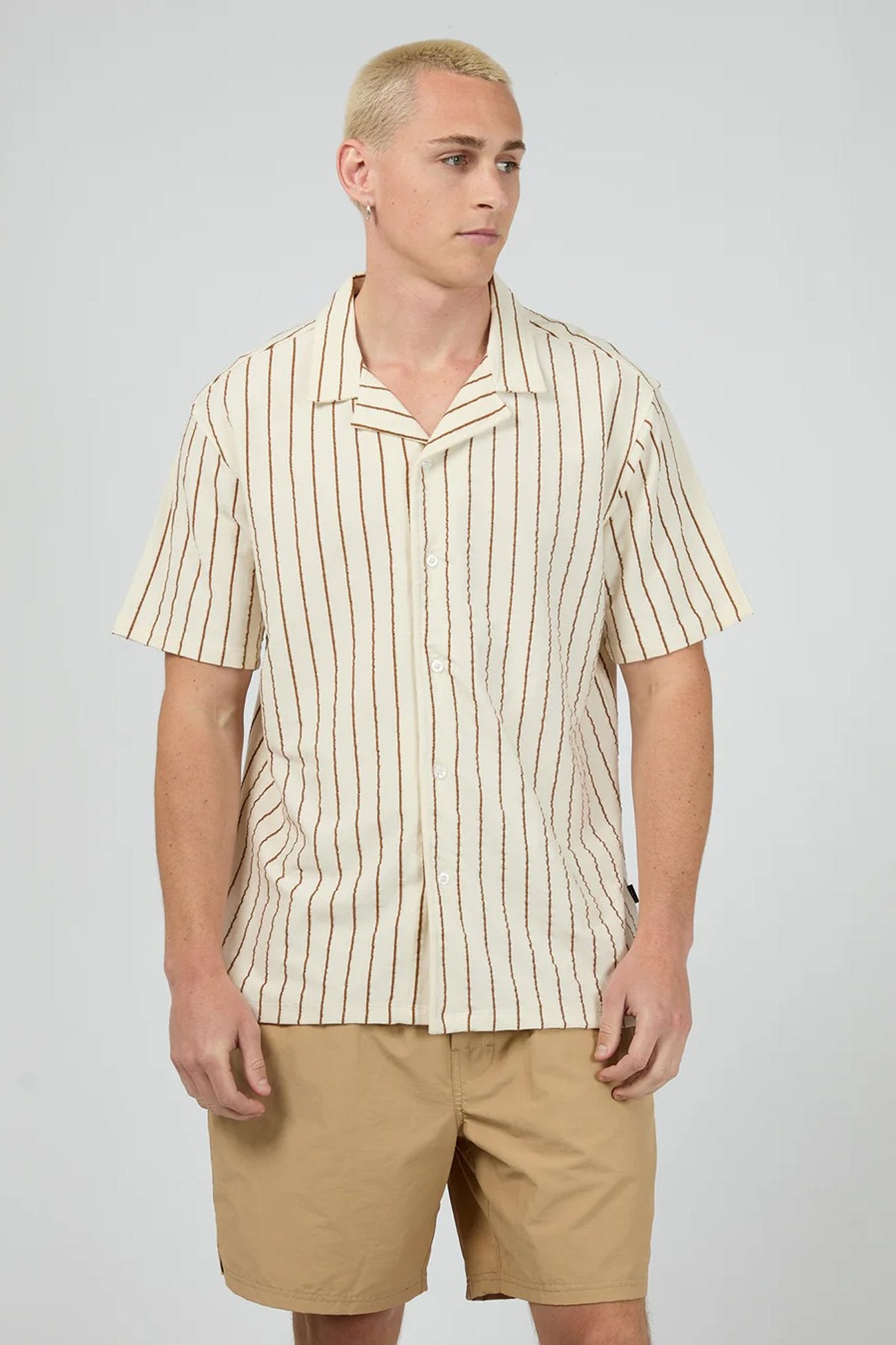 Studio Short Sleeve Shirt Natural