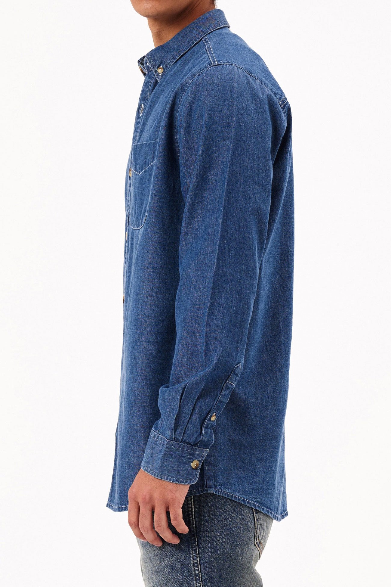 Sunset Denim Shirt Blue