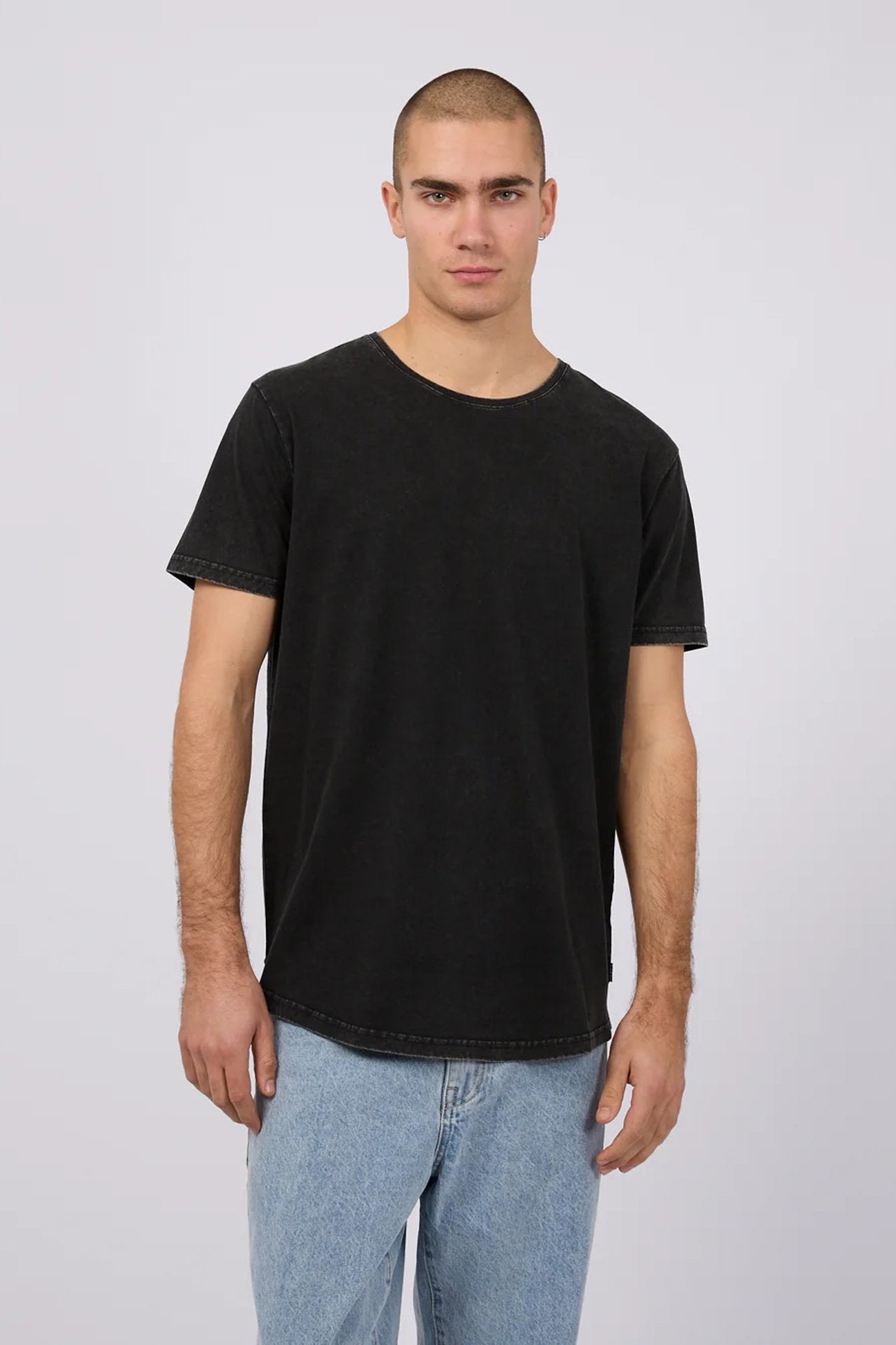 Tail Tee Washed Black