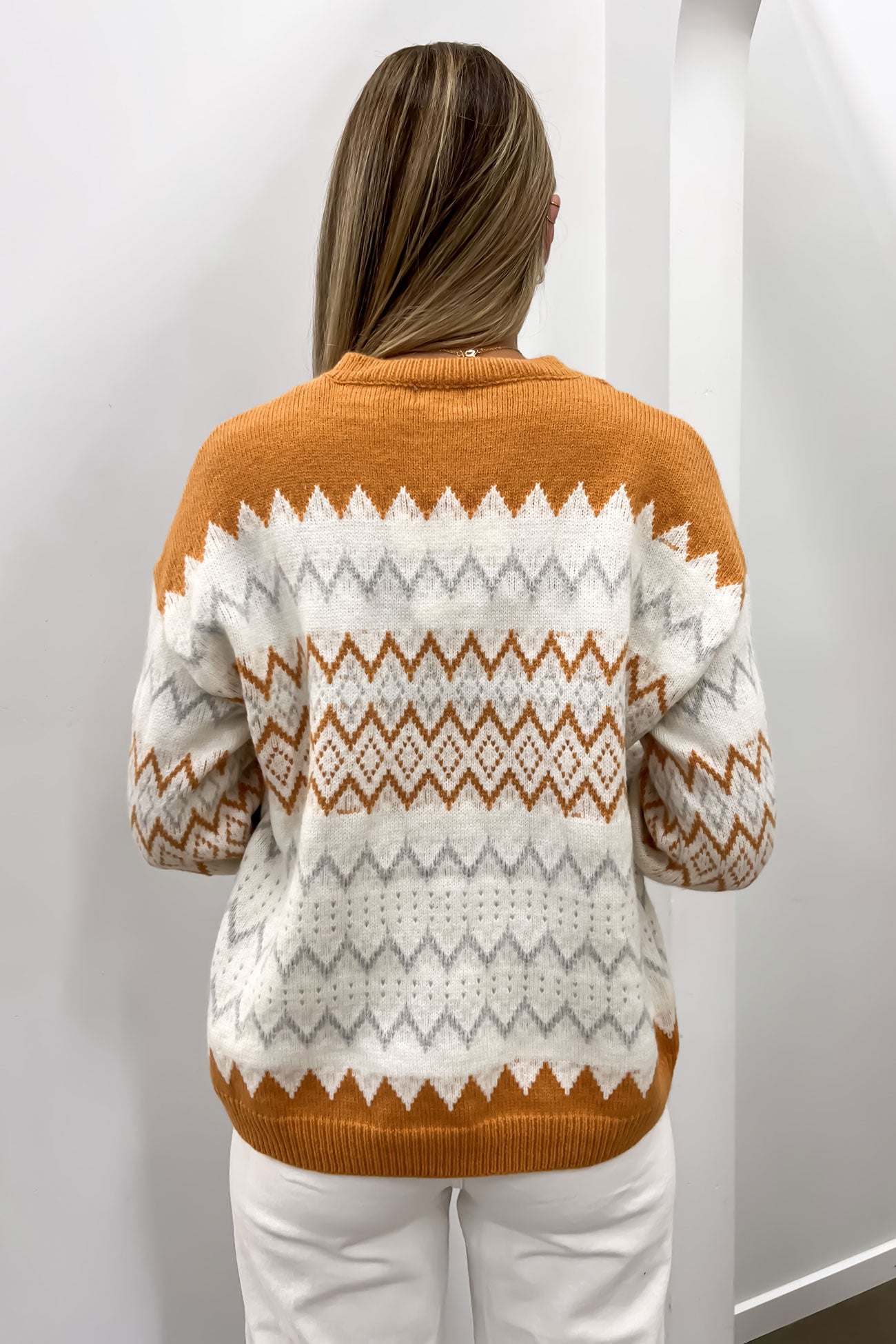 Tammie Knit Jumper Orange