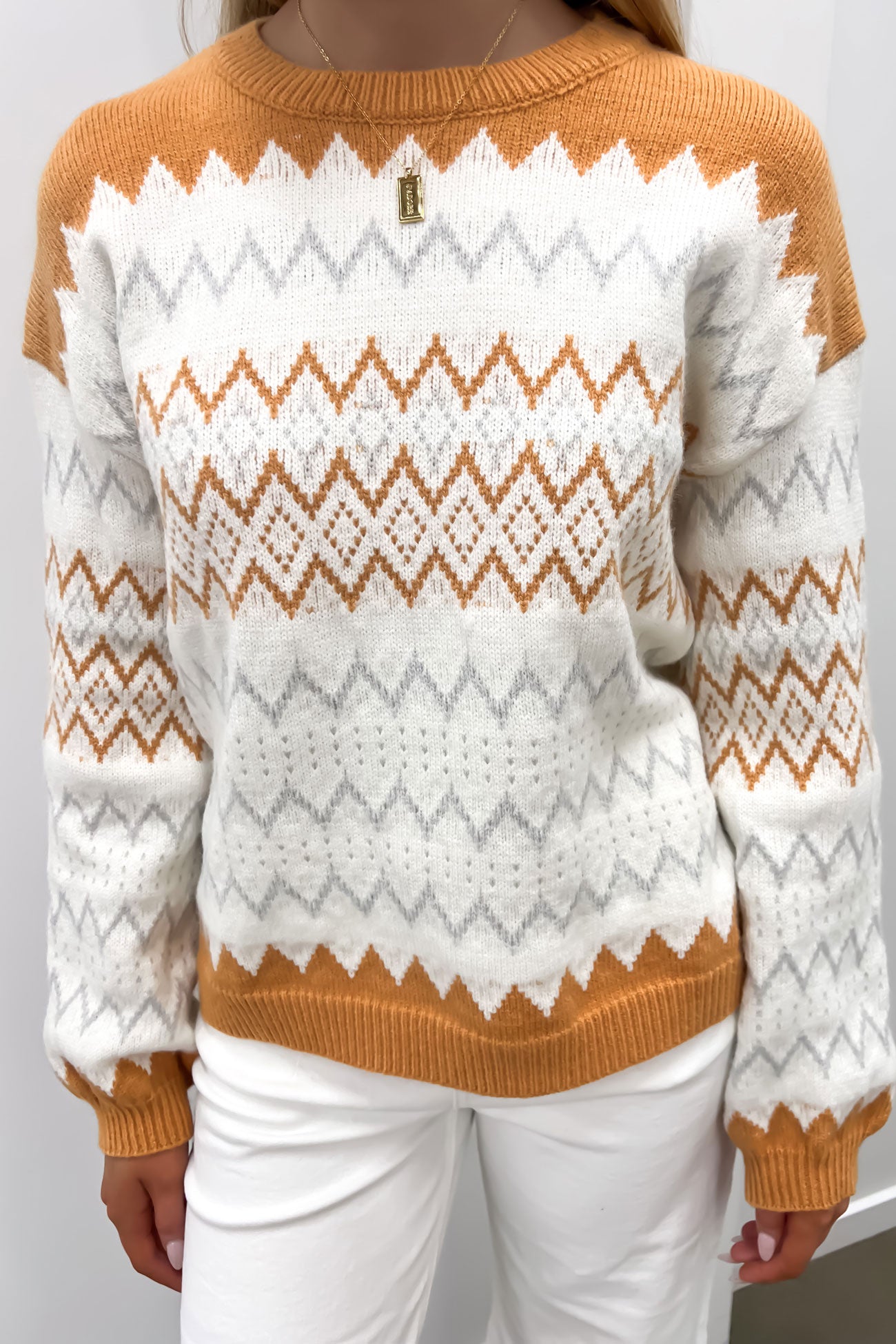 Tammie Knit Jumper Orange