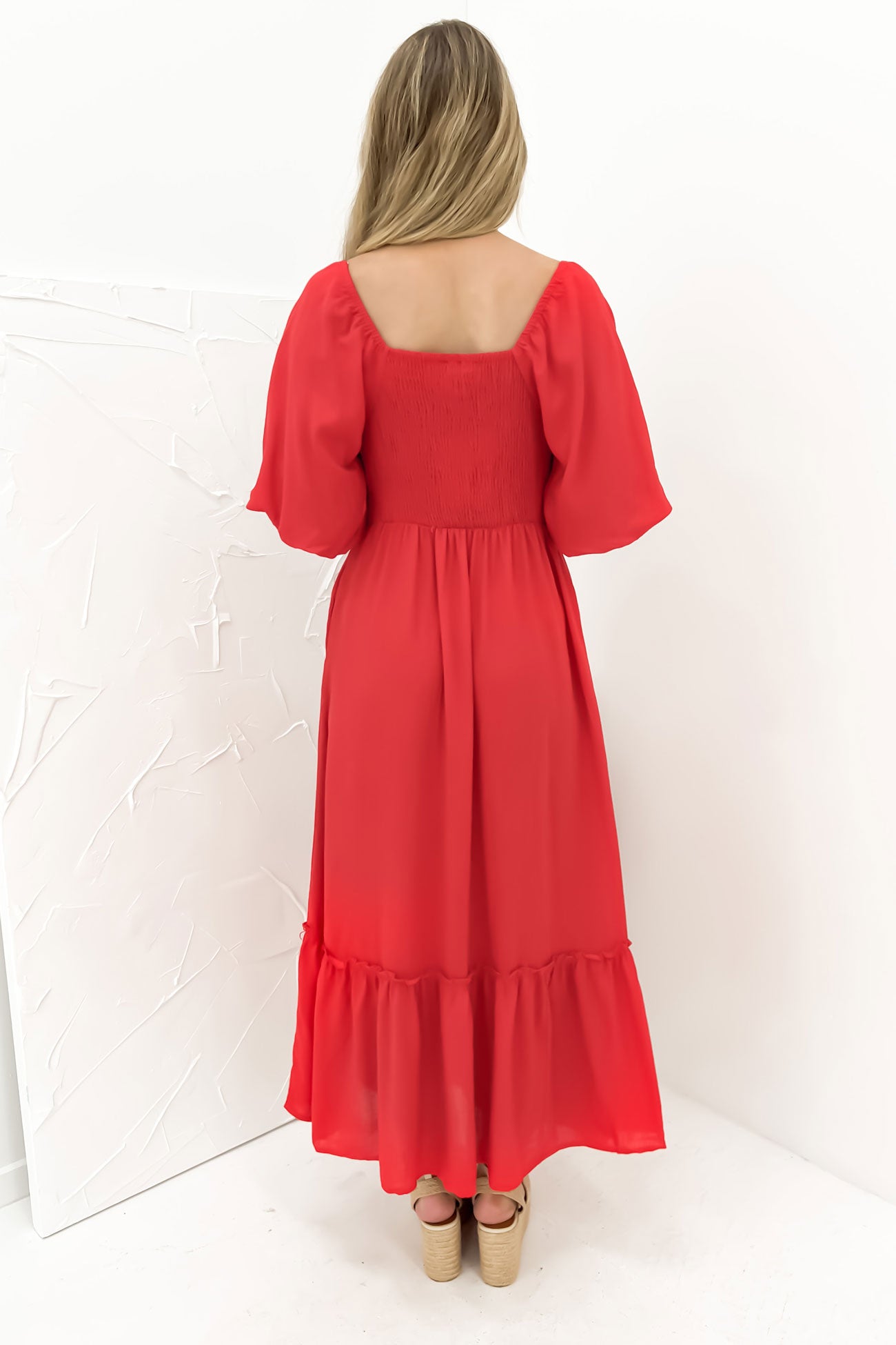 Tayten Maxi Dress Red