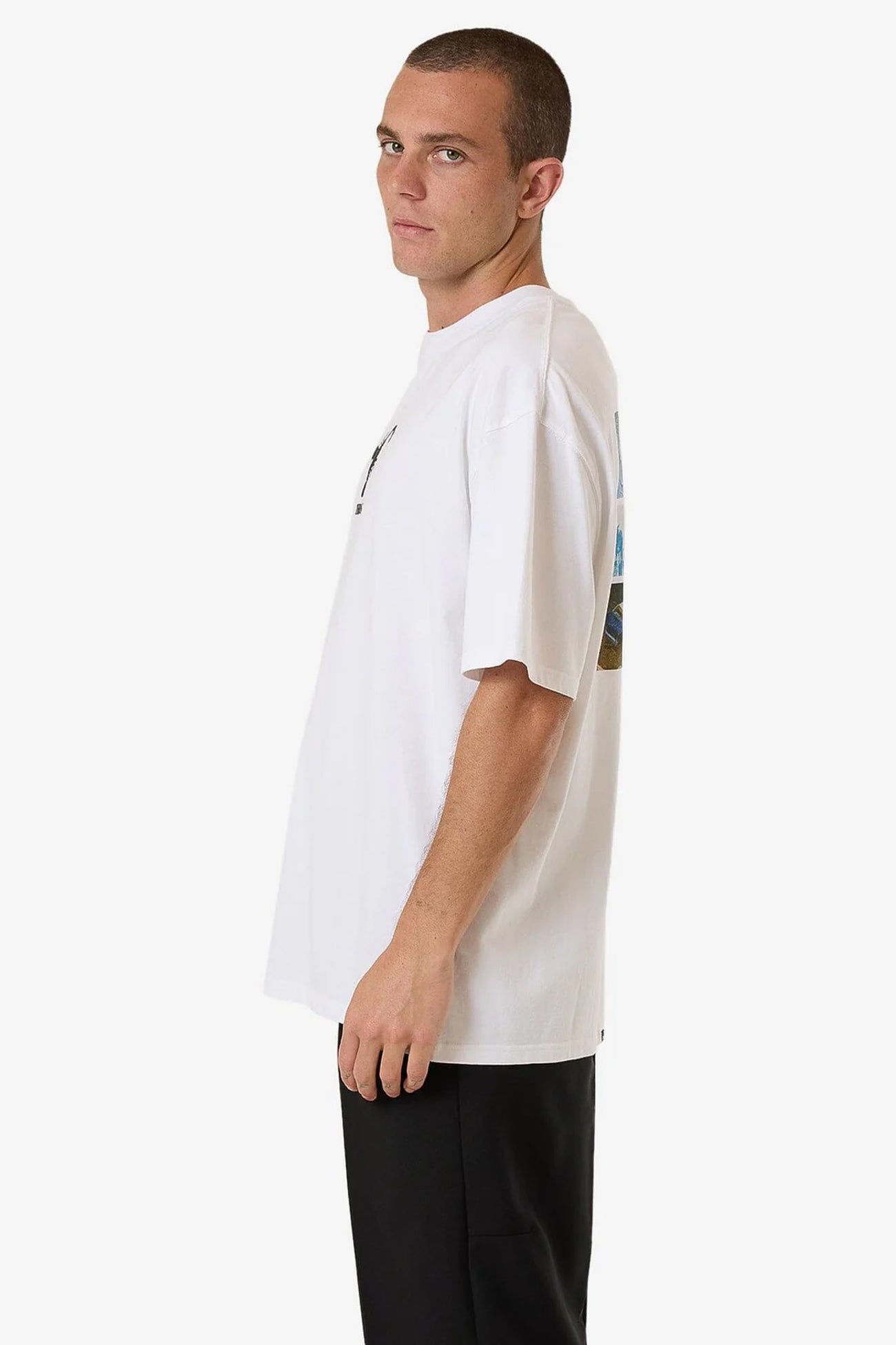 Thrills Energy Box Fit Oversize Tee White