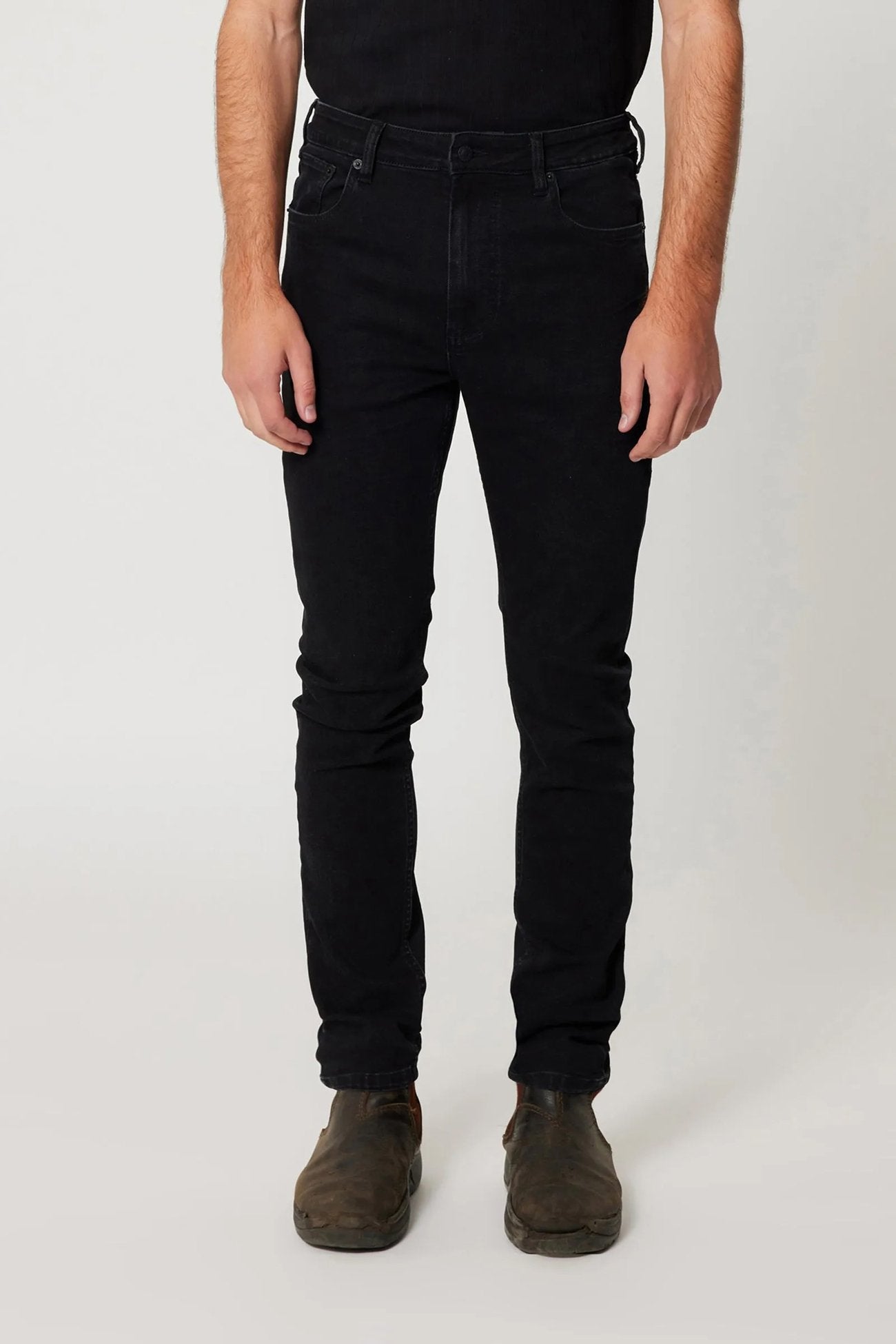 Tim Slim Jean Black Ice