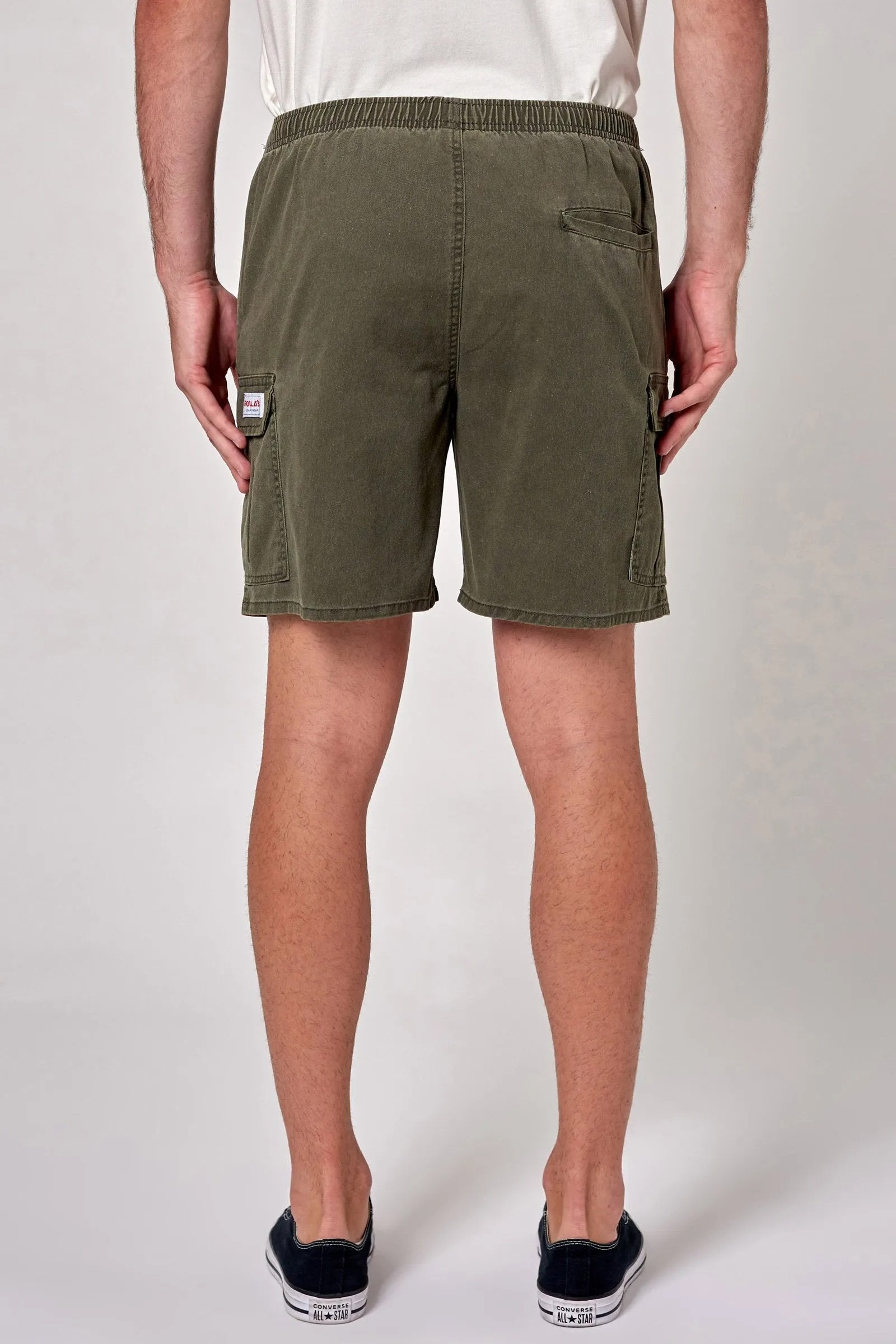 Tradie Cargo Short Faded Army