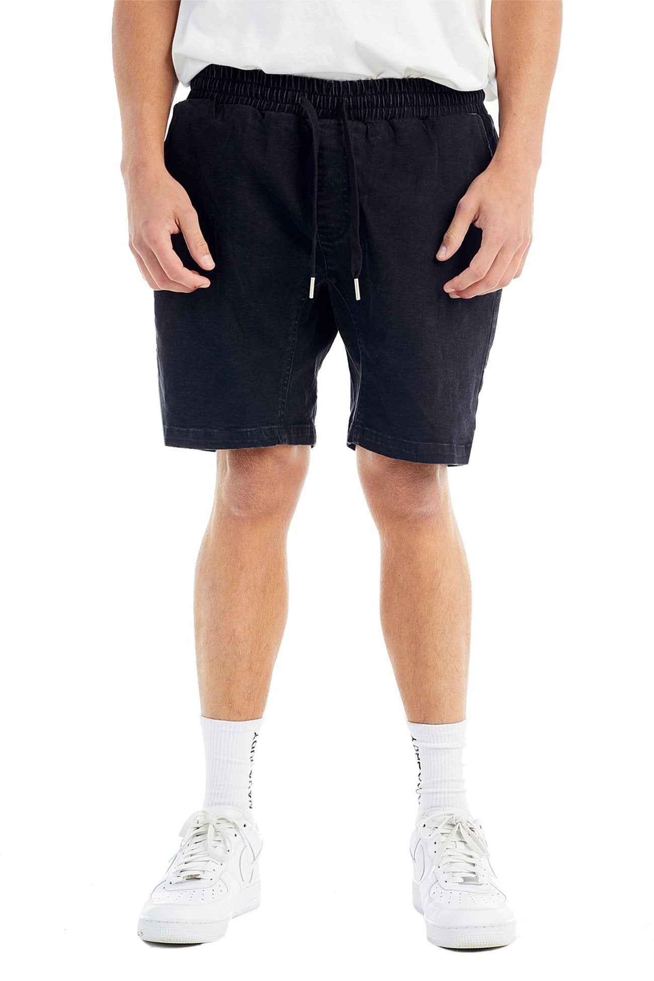 Union Jogger Short Black Stone