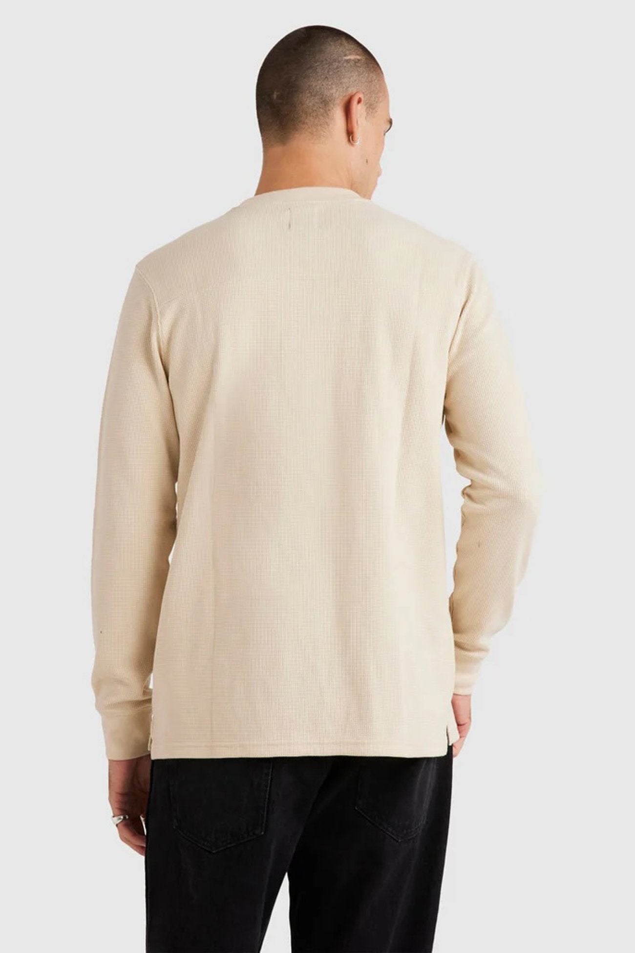 Union Waffle Long Sleeve Natural