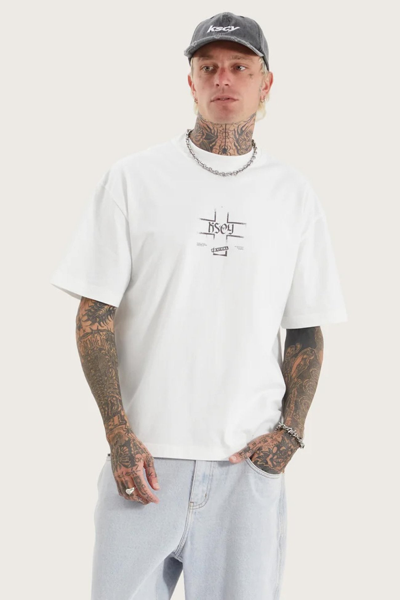 Vage Street Tee Natural White