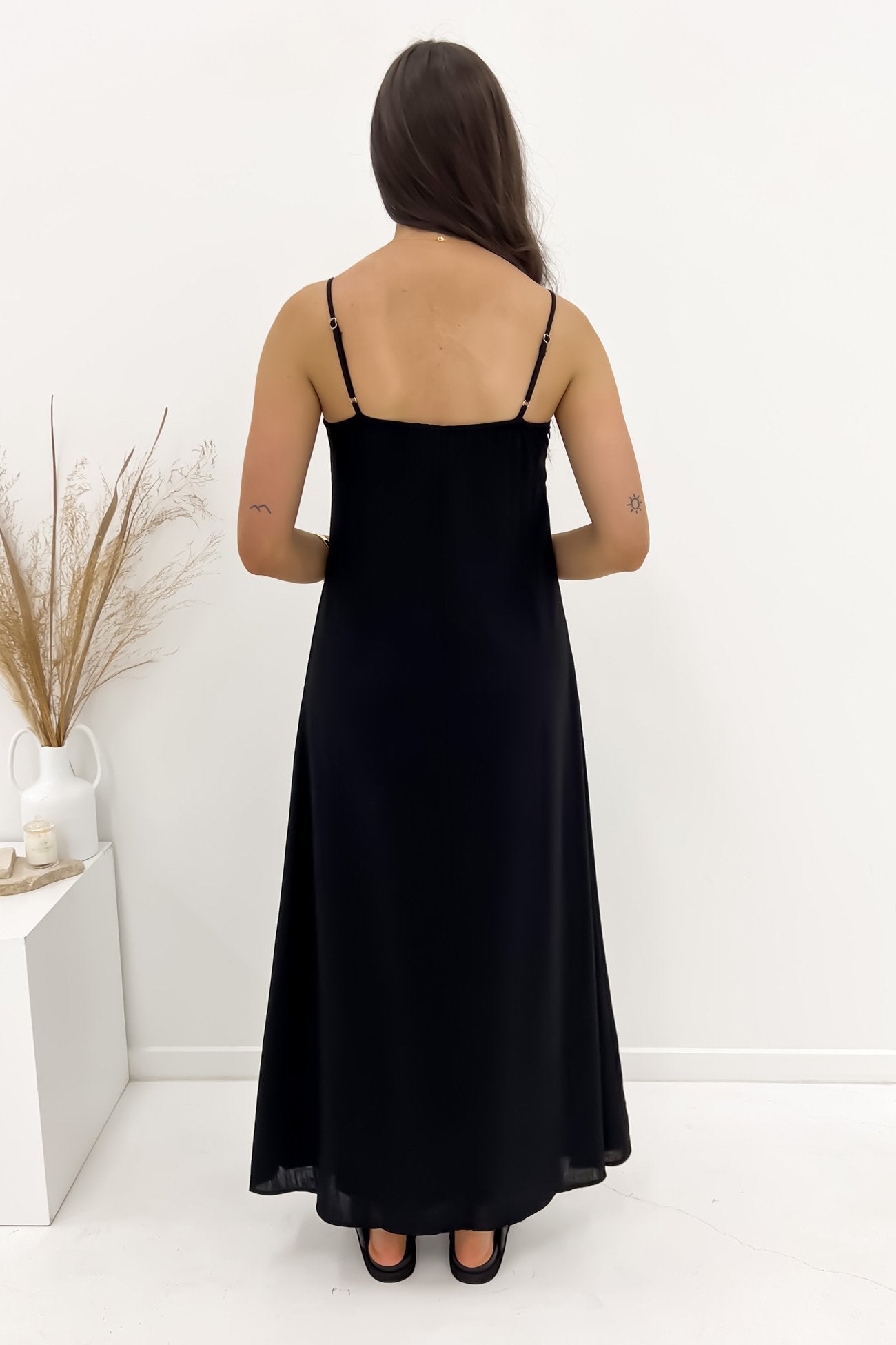 Viktor Maxi Dress Black