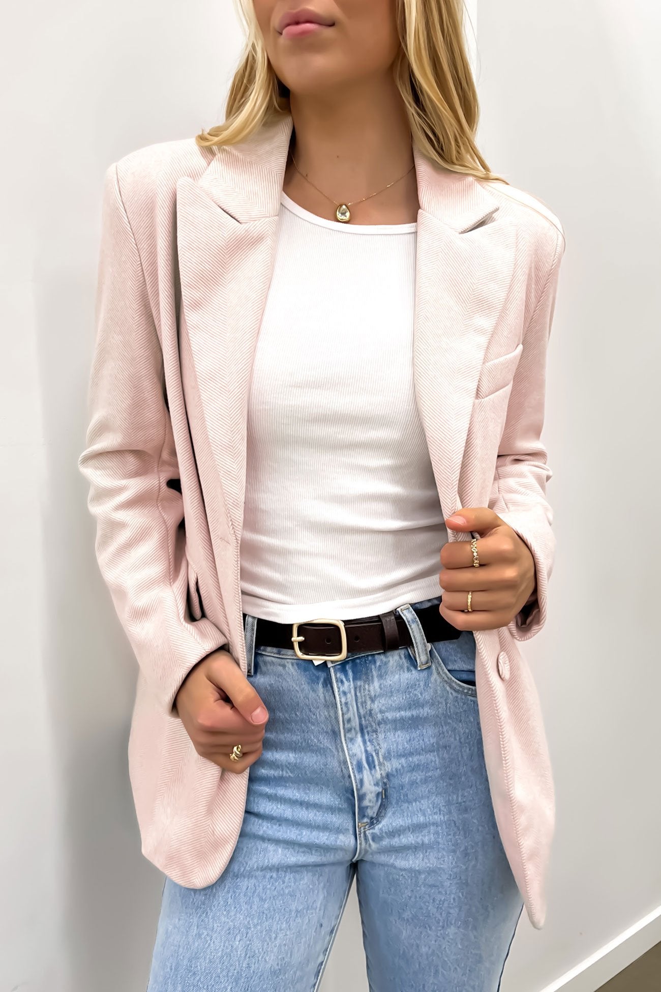 Waldorf Blazer Nude