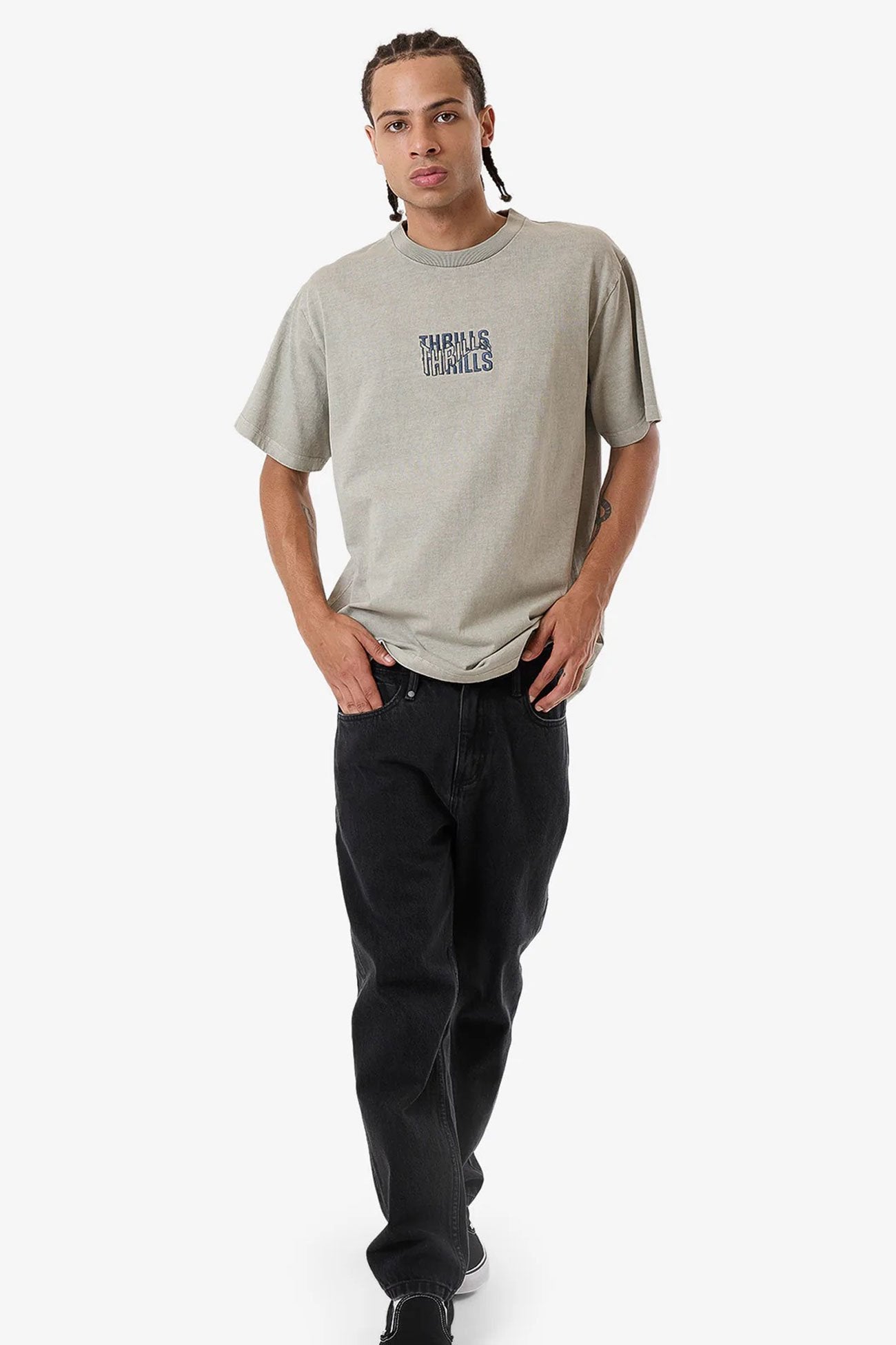 Warped State Embro Merch Fit Tee Fog