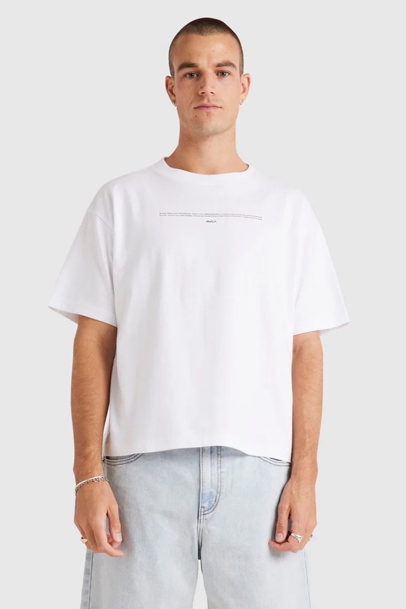 Welcome Short Sleeve Tee White