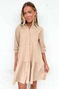 Weston Mini Dress Tan