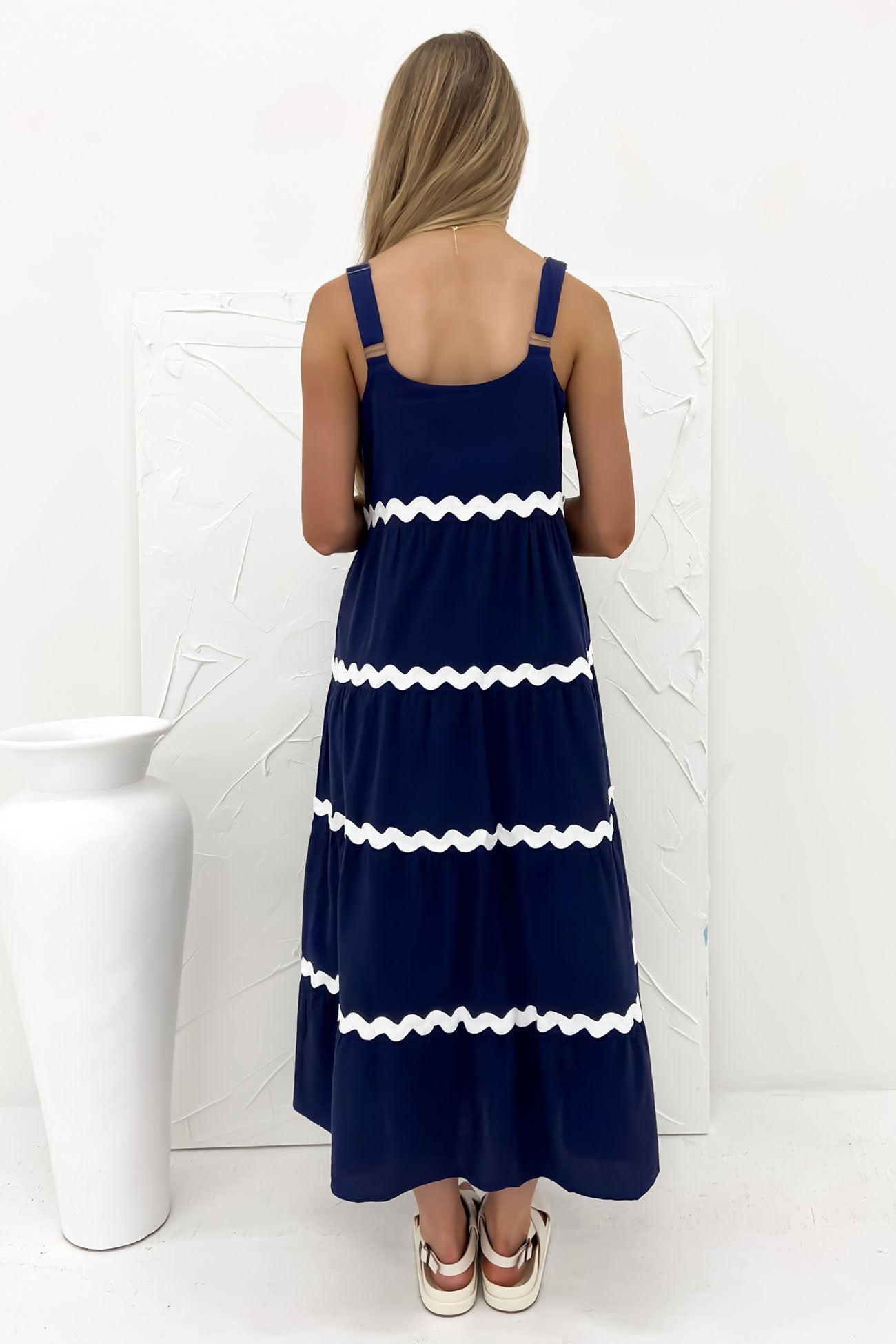 Willa Maxi Dress Navy