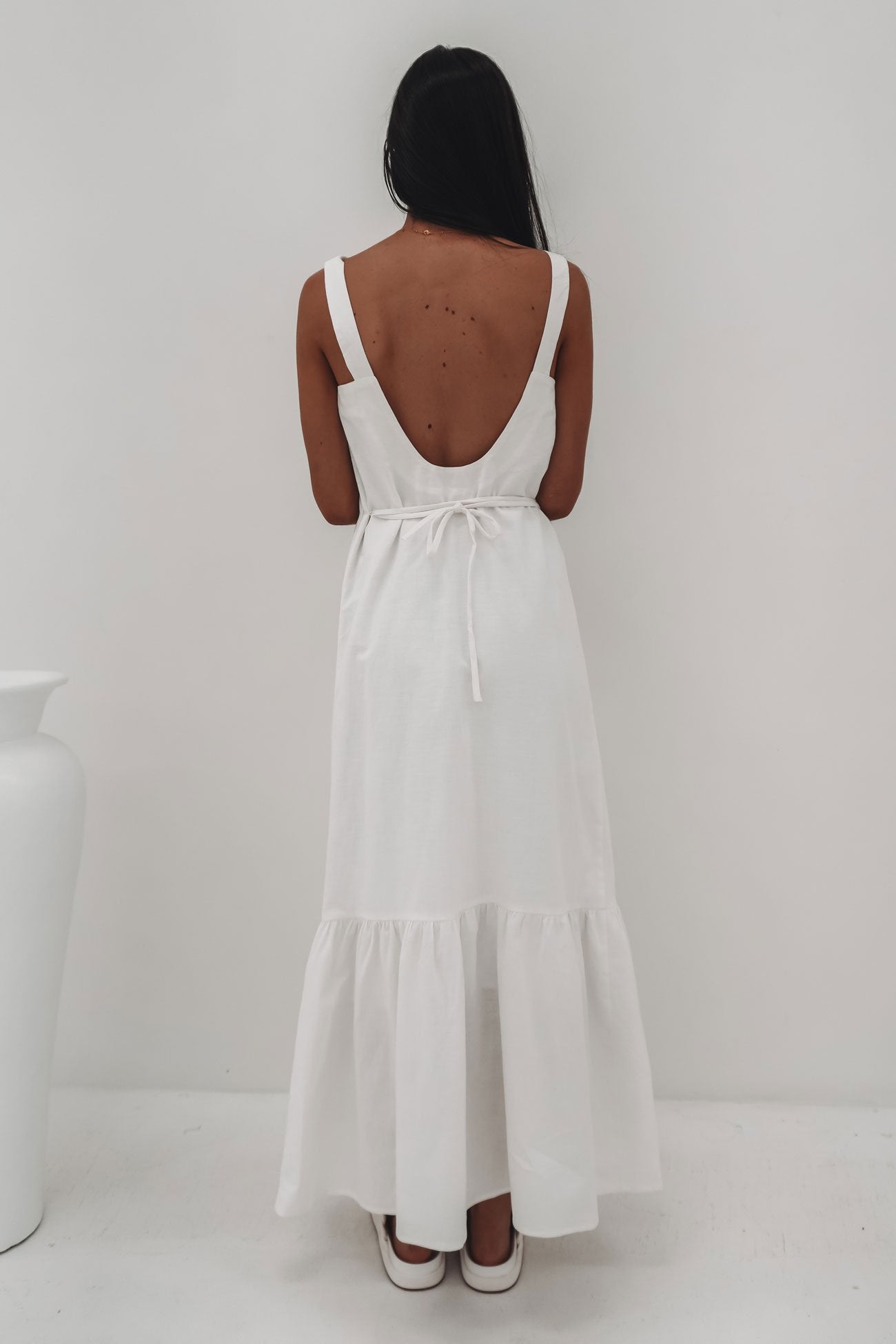 Willa Maxi Dress White