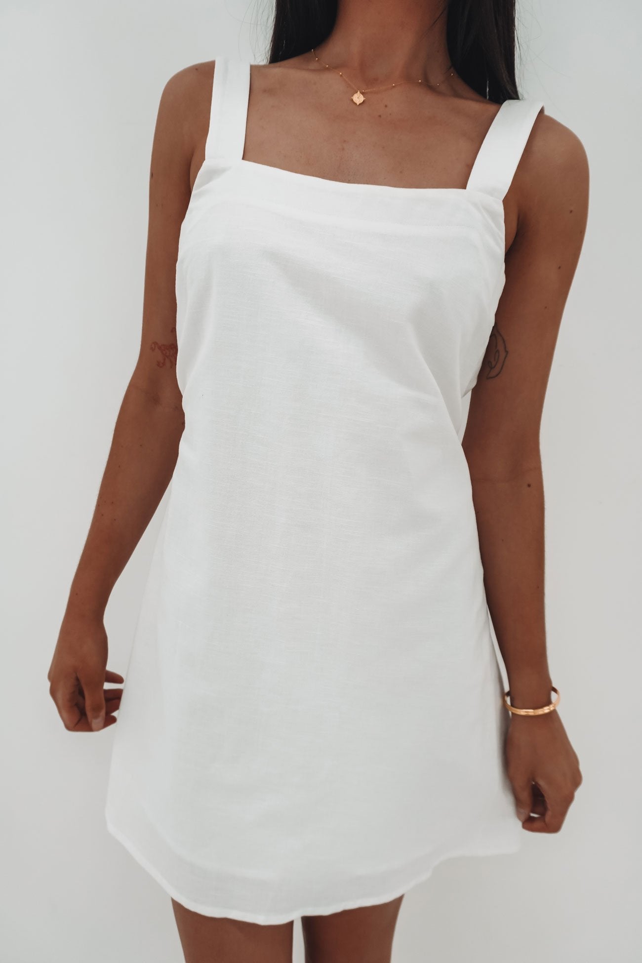 Willa Mini Dress White