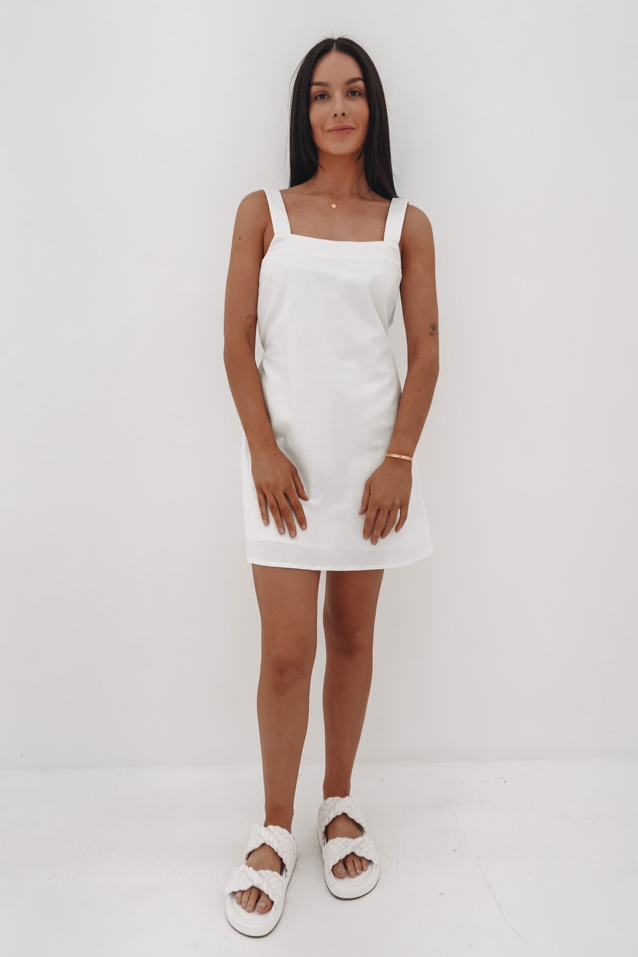 Willa Mini Dress White