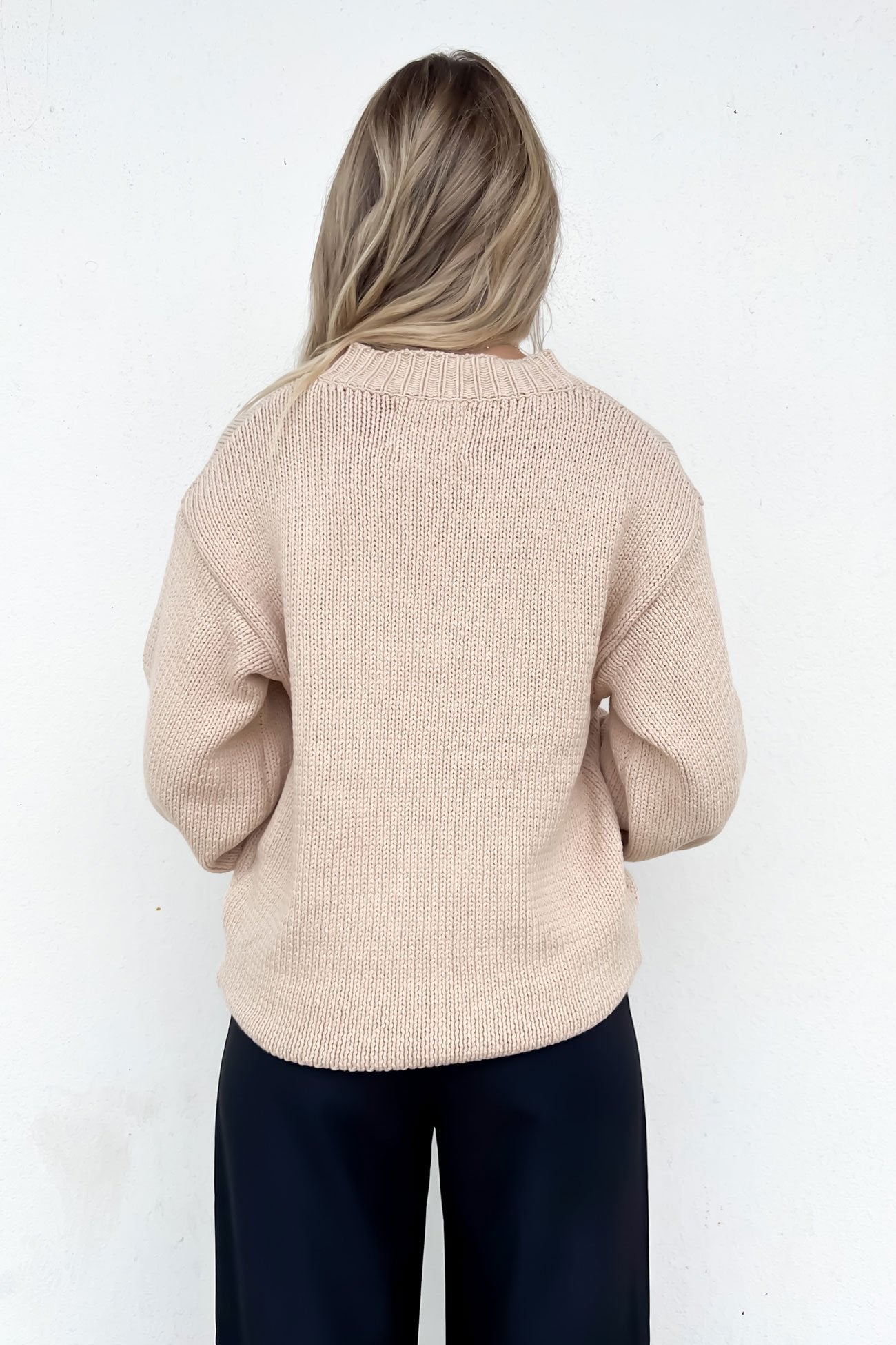 William Knit Beige