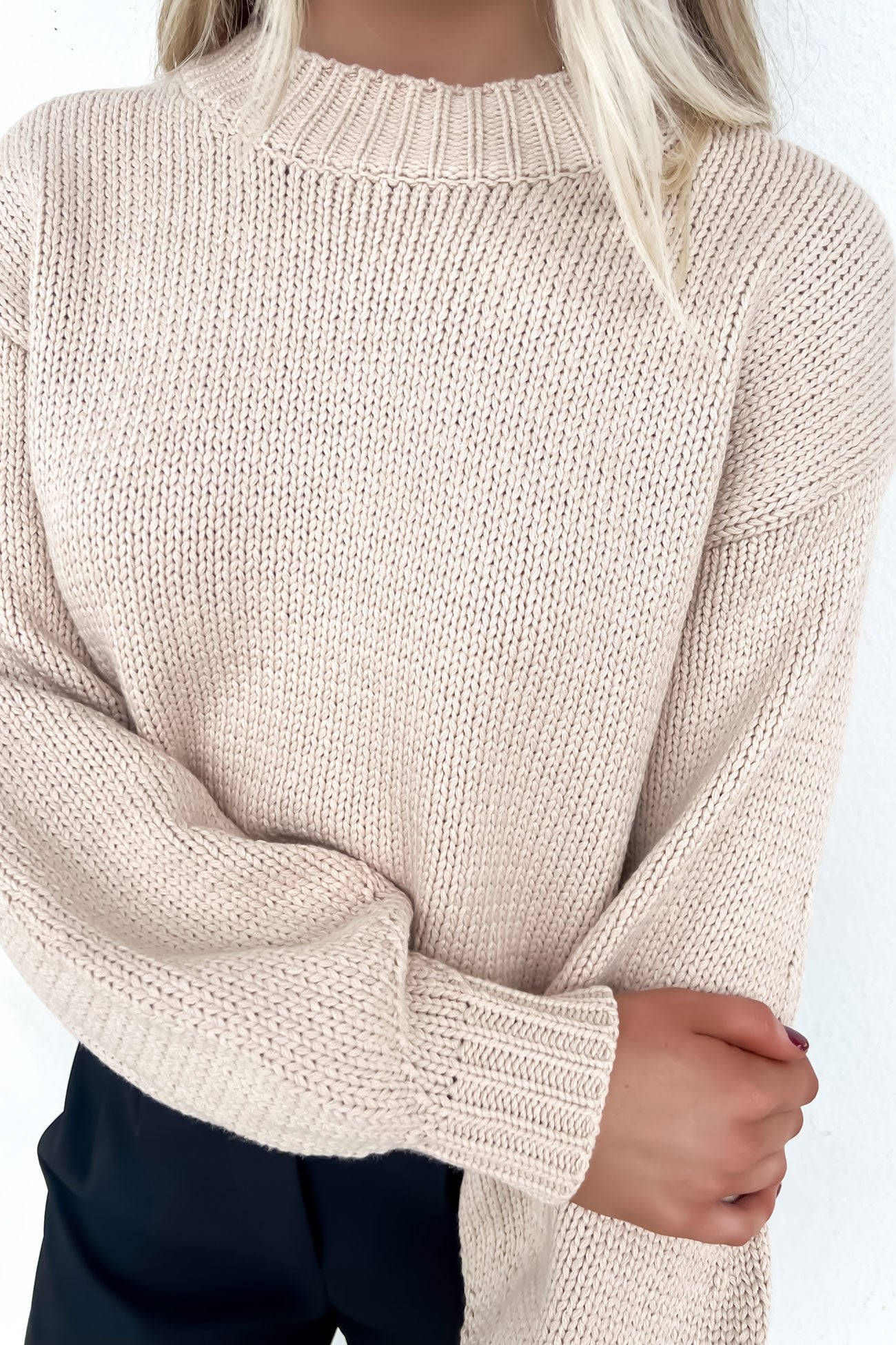 William Knit Beige