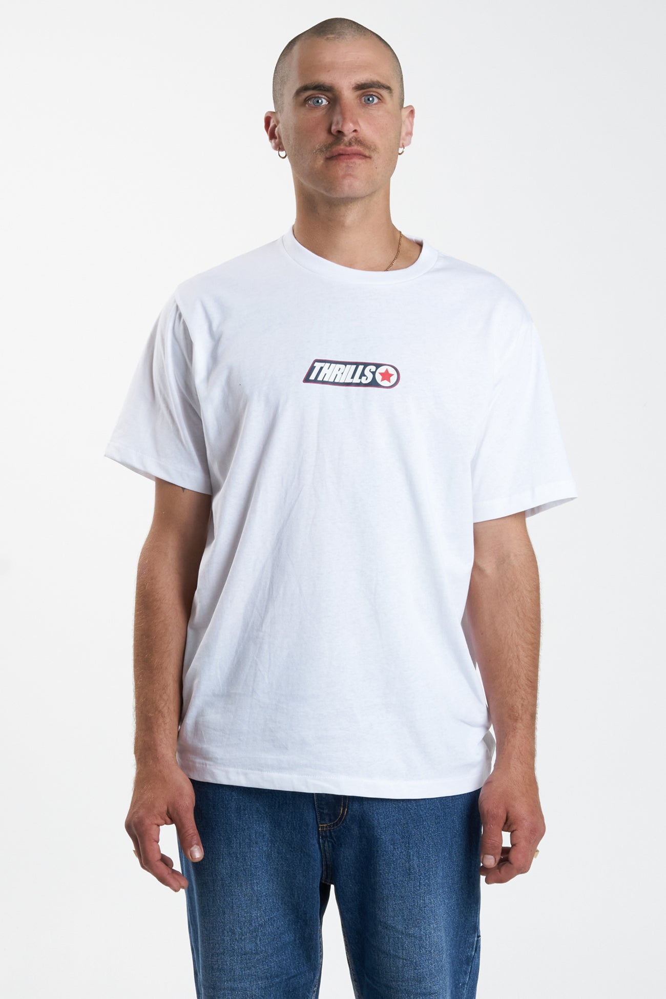 Wisdom Merch Fit Tee White