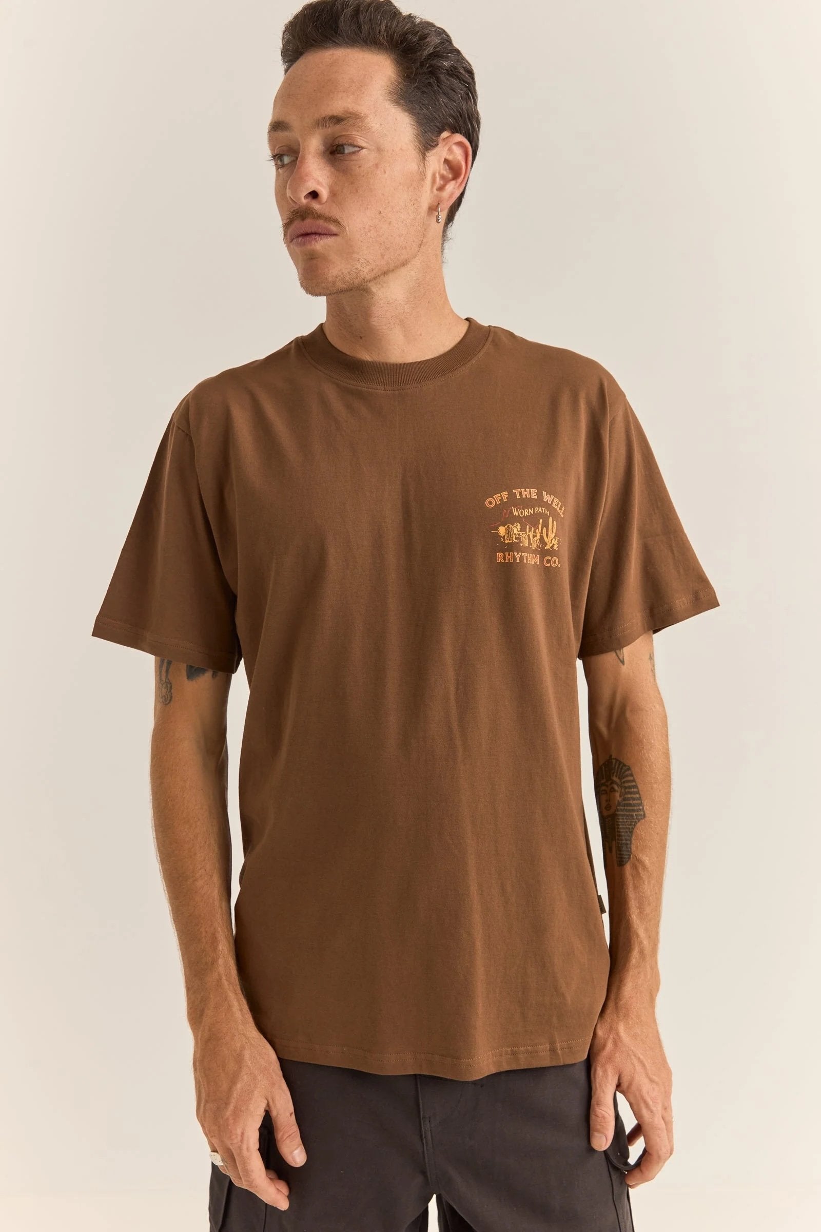 Worn Path Short Sleeve T-Shirt Chocolate