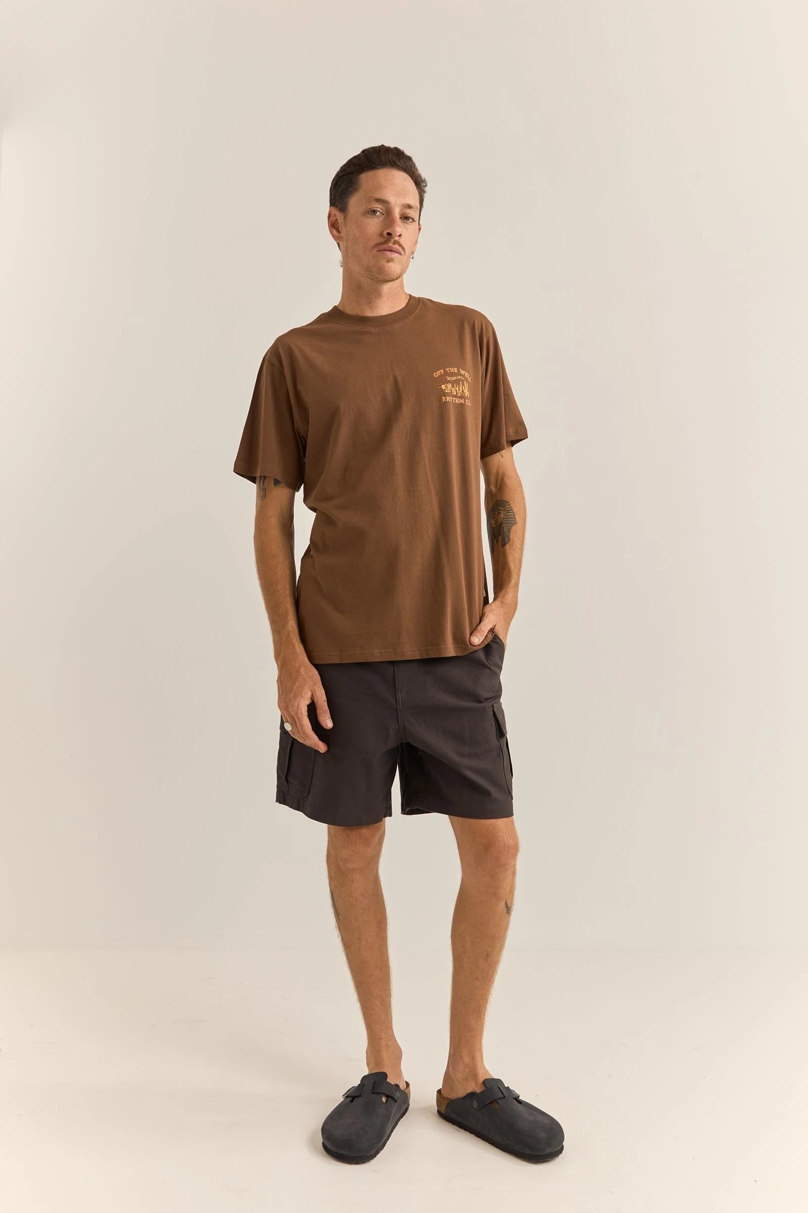 Worn Path Short Sleeve T-Shirt Chocolate