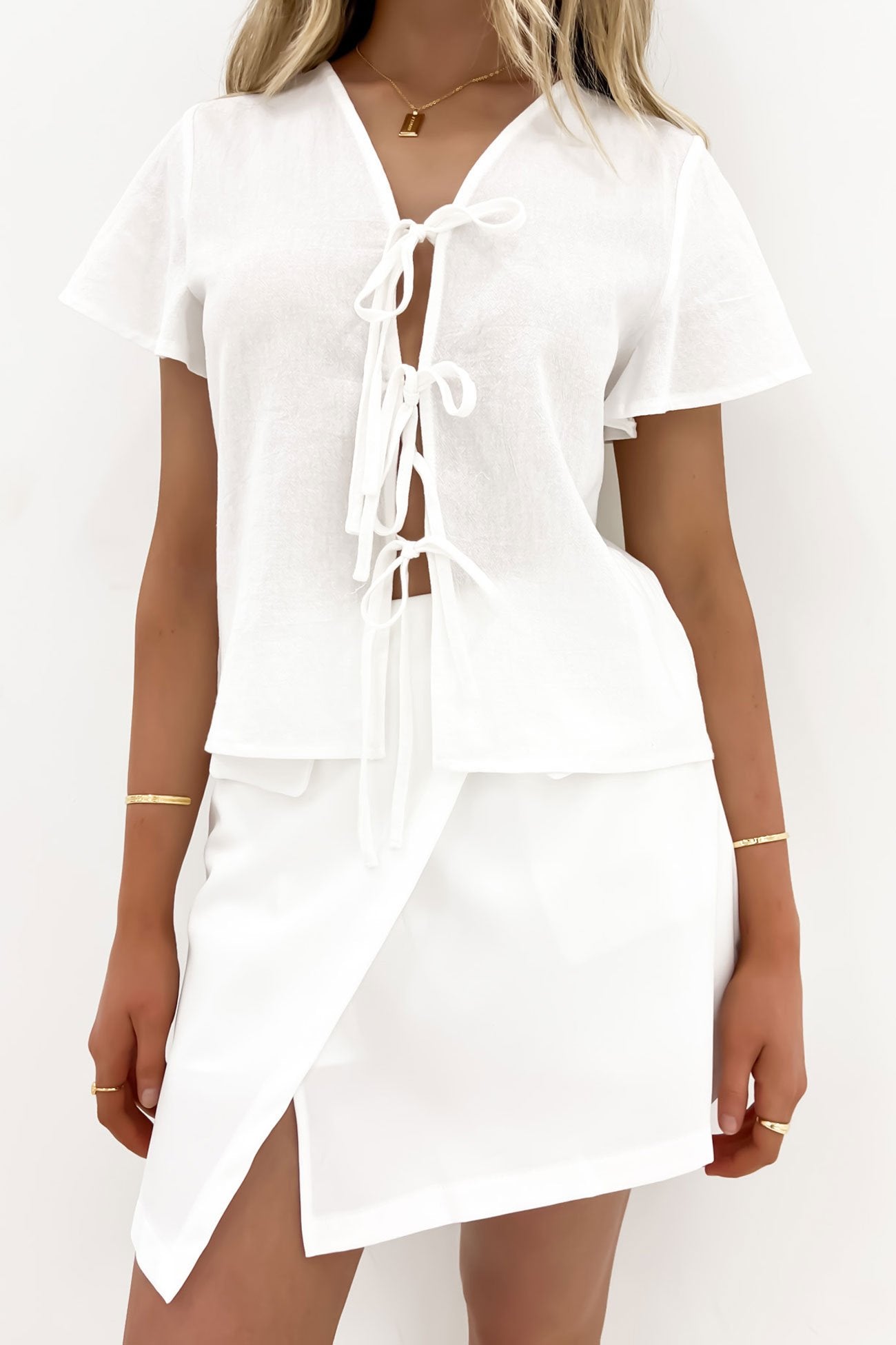 Wynter Top White