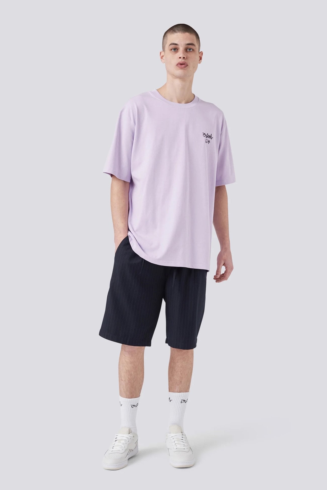 YC Tee Sky Faded Lilac