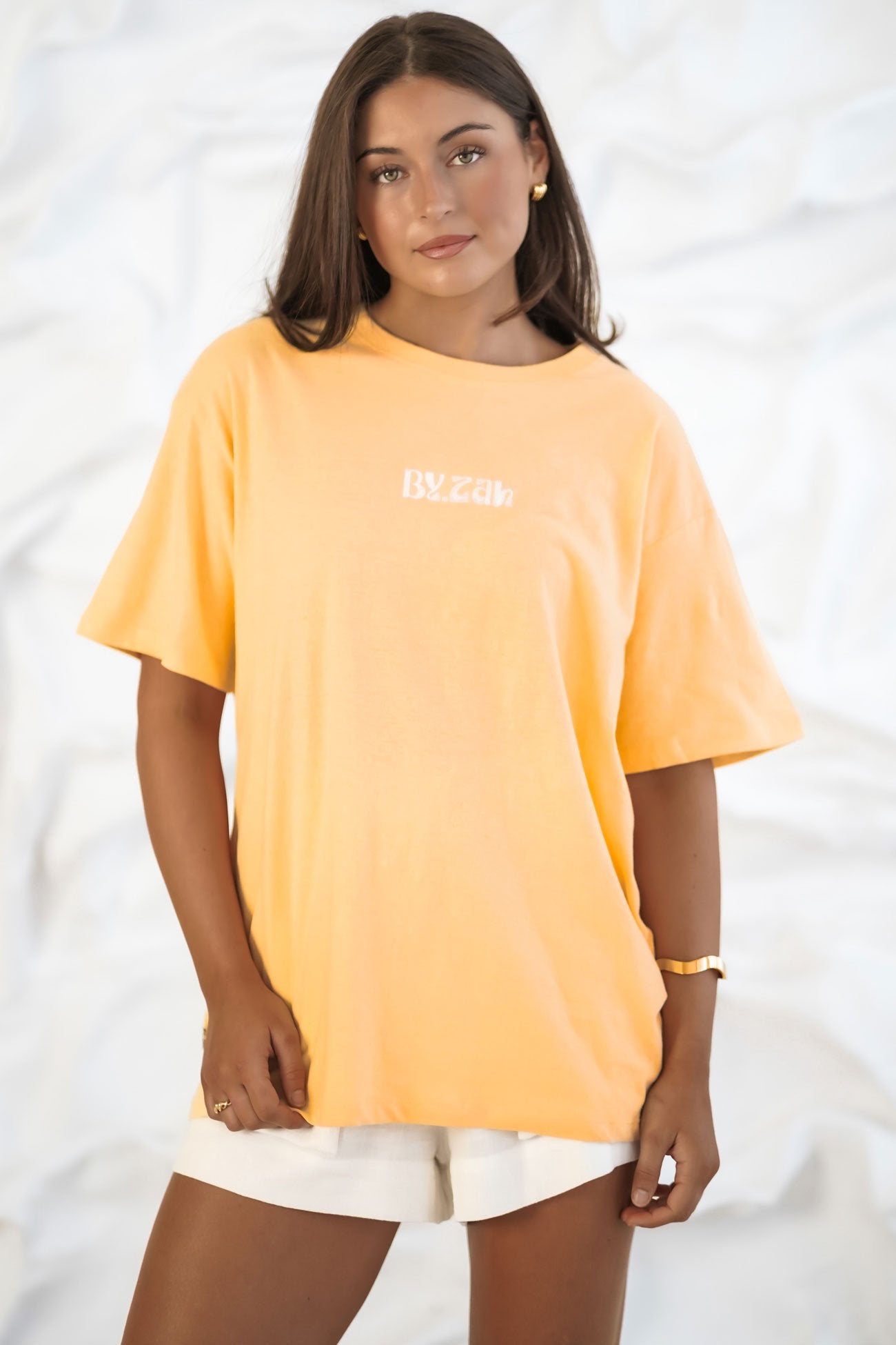 ZAH ZAH Logo Tee Yellow