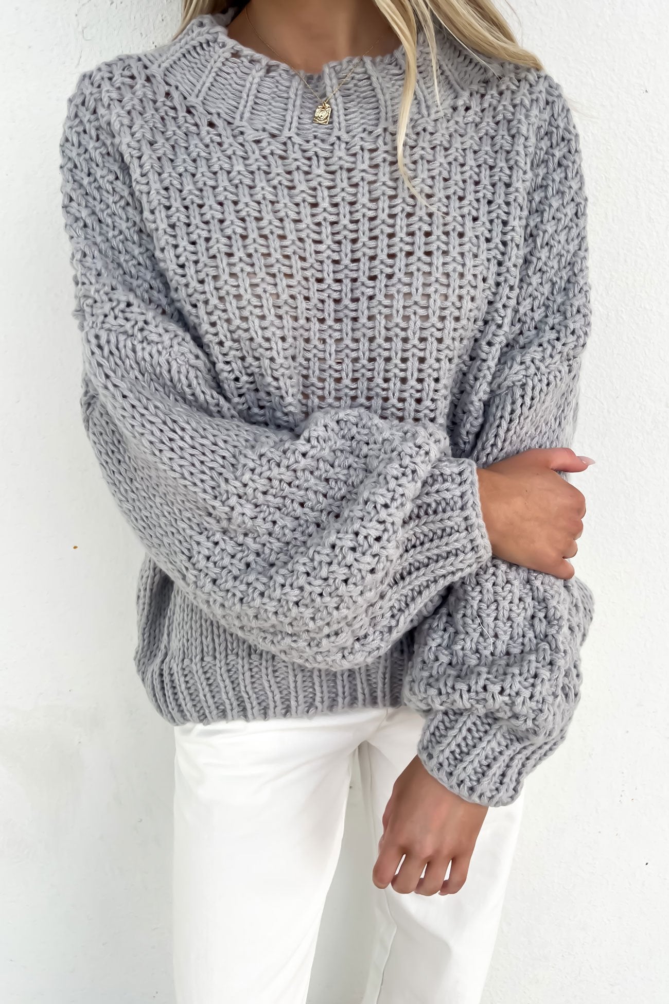 Zack Knit Grey