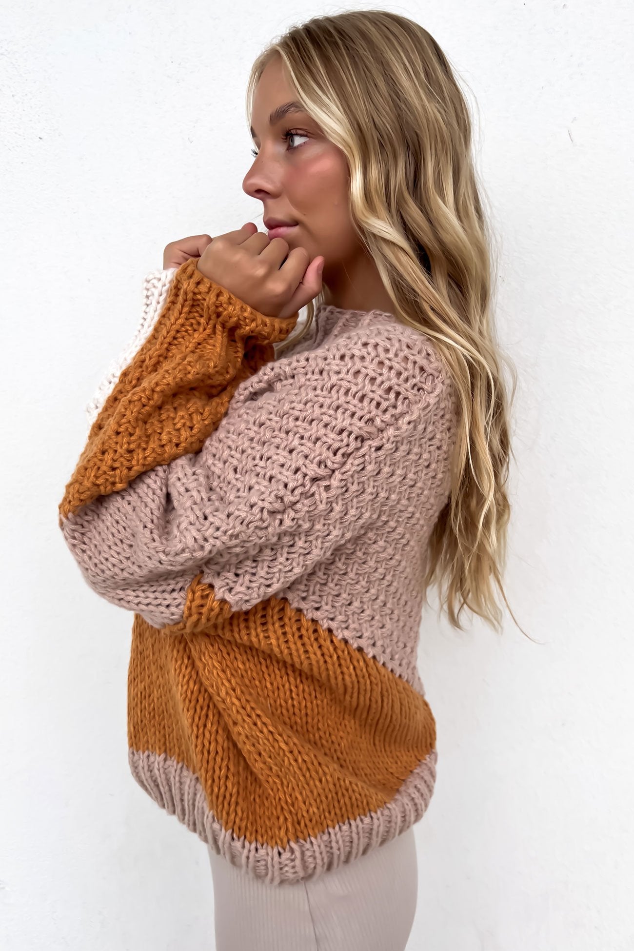 Zack Knit Orange Multi