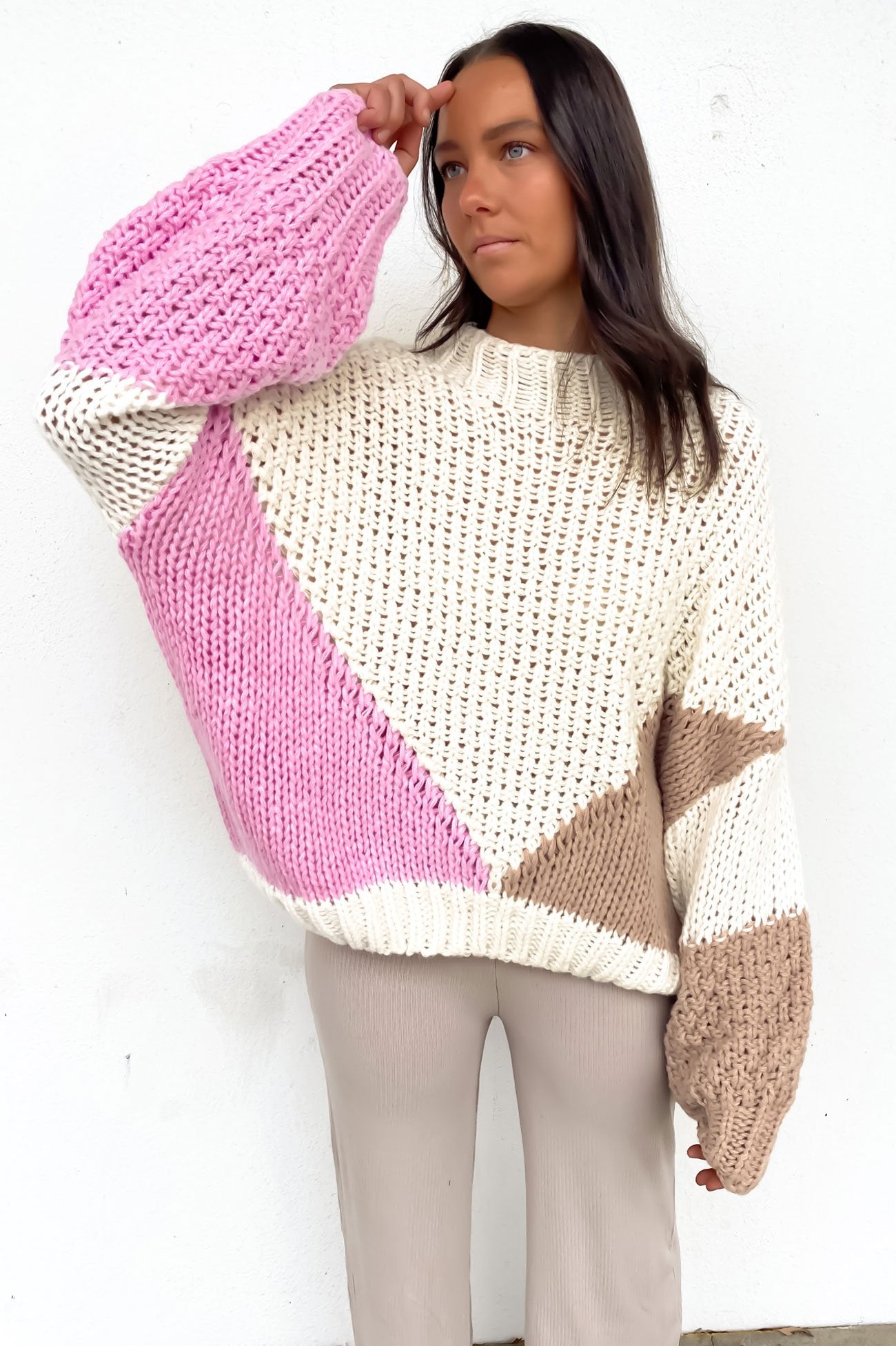 Zack Knit Pink Multi