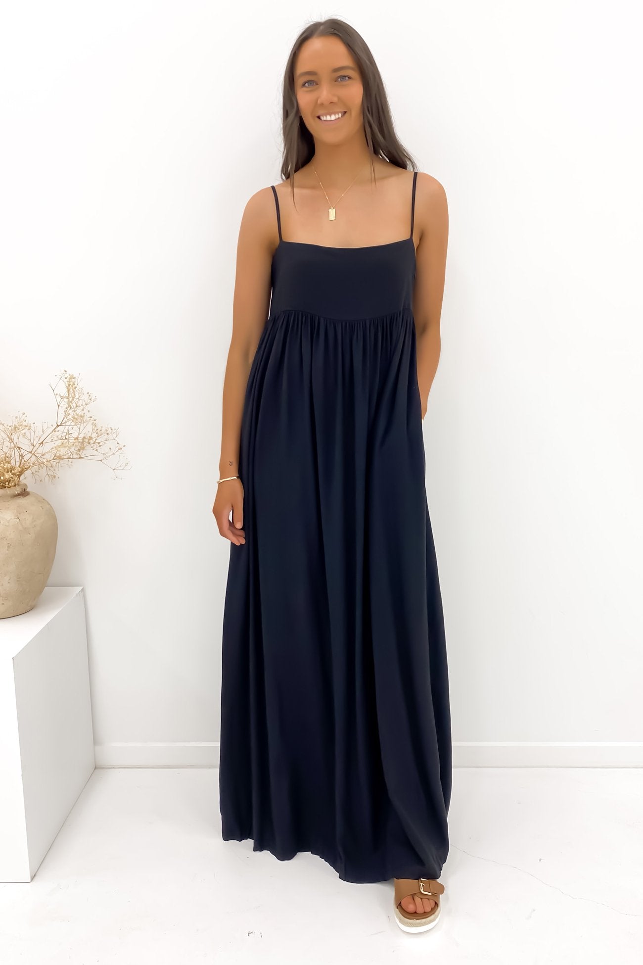 Zadie Maxi Dress Black