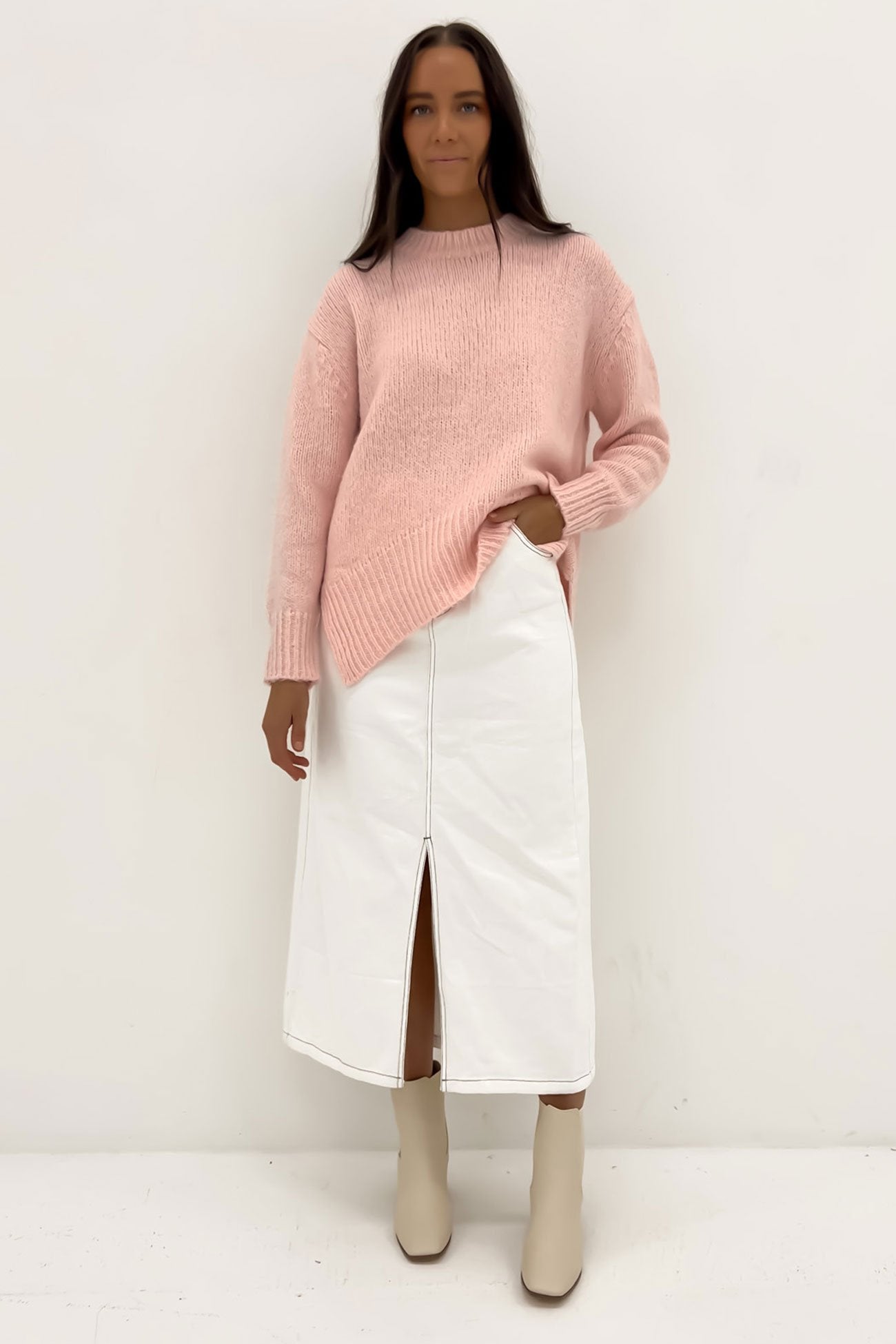 Zahara Knit Blush