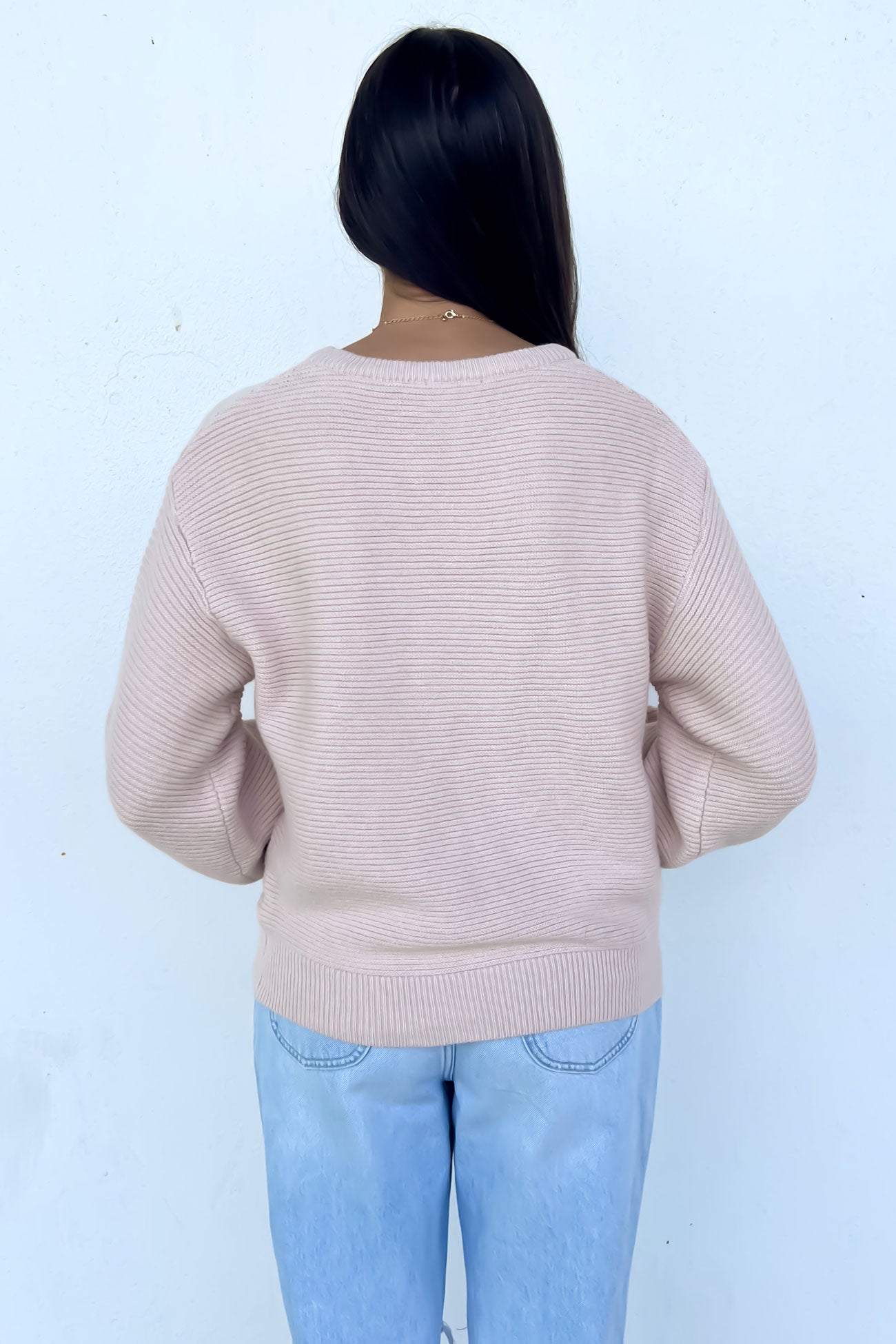 Zailey Knit Jumper Beige