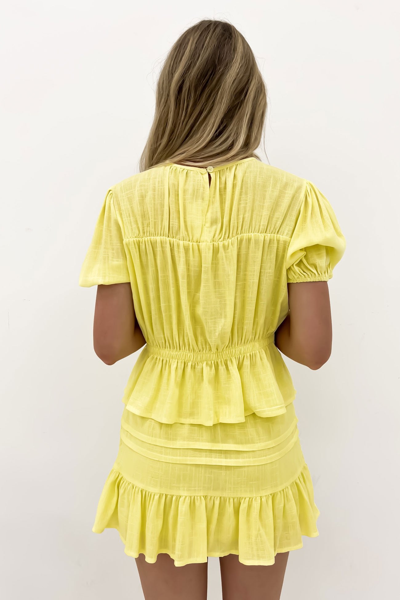 Zola Top Yellow