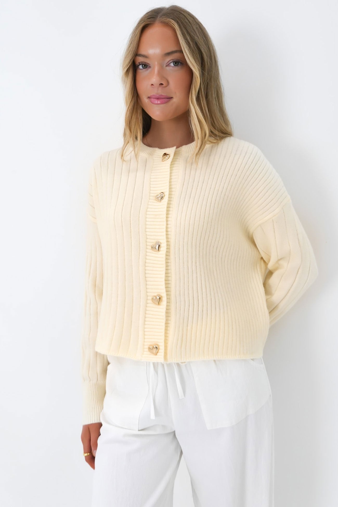 Zyke Cardigan Cream