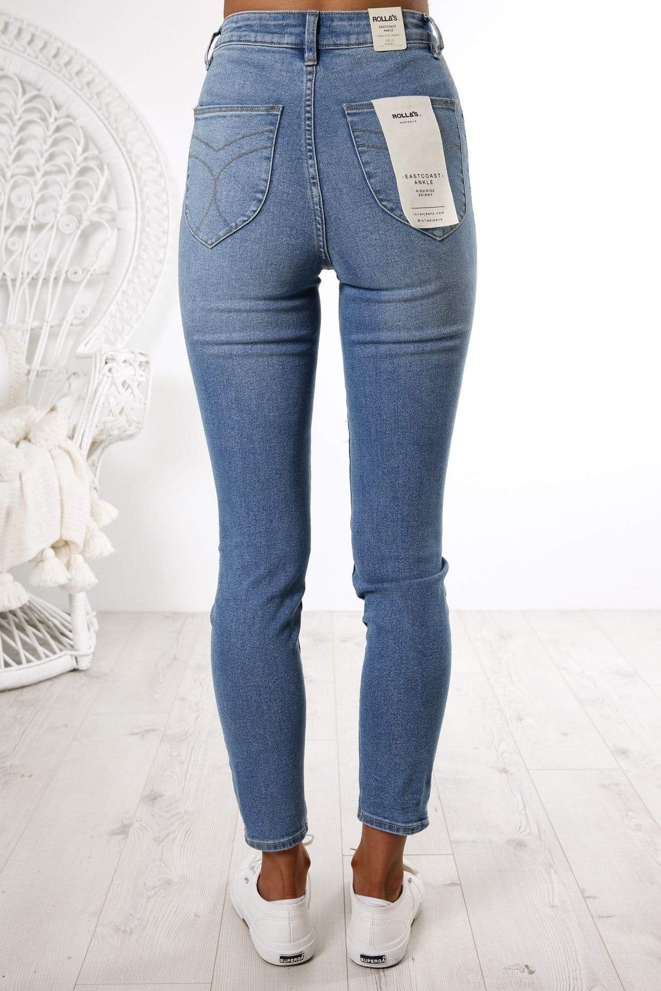 Eastcoast Ankle Jean Ocean Worn