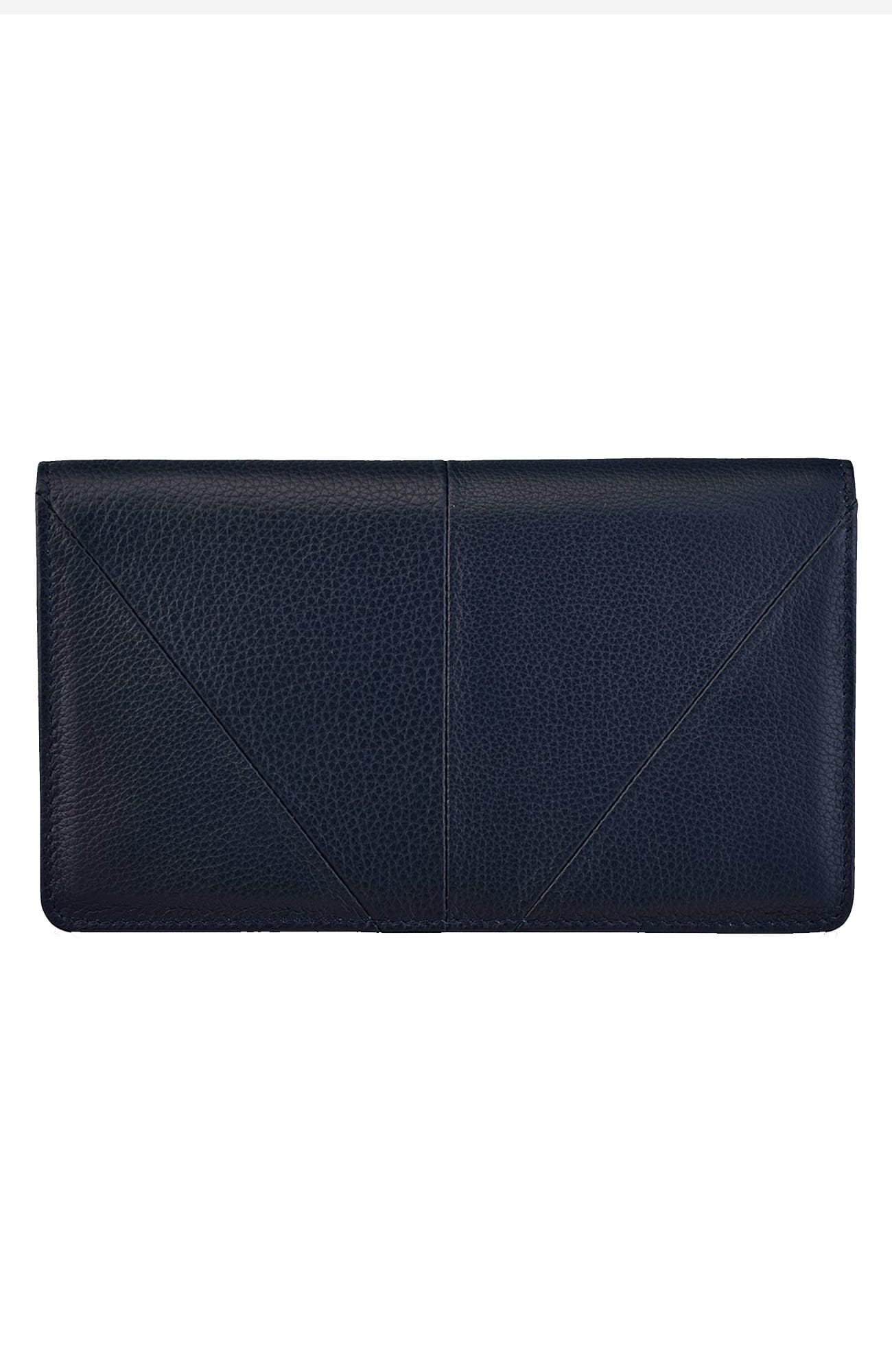 Triple Threat Wallet Navy Blue