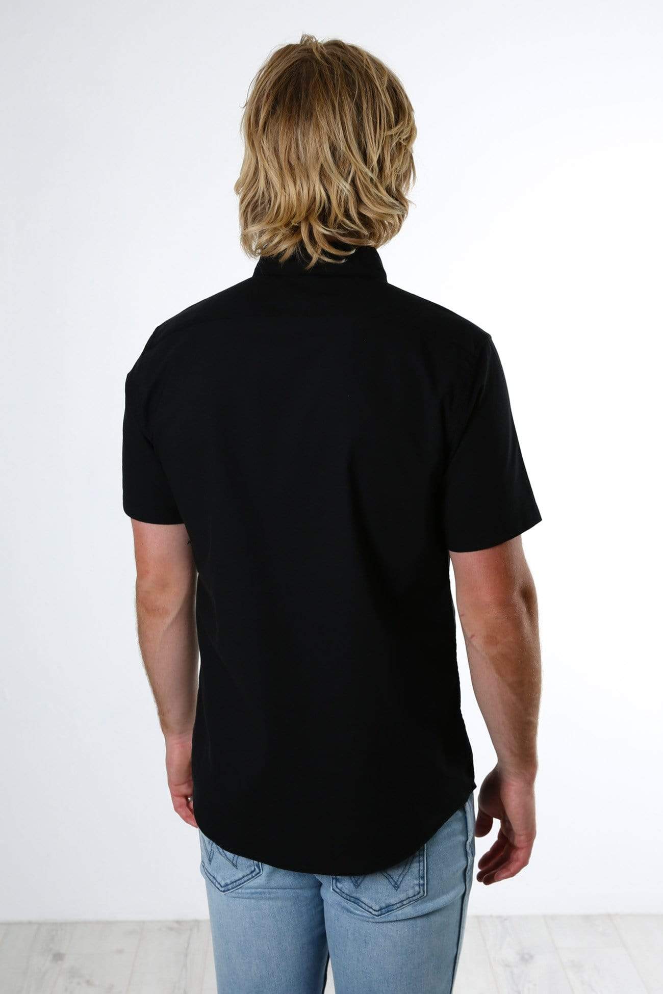 That'll Do Stretch Short Sleeve Shirt Black