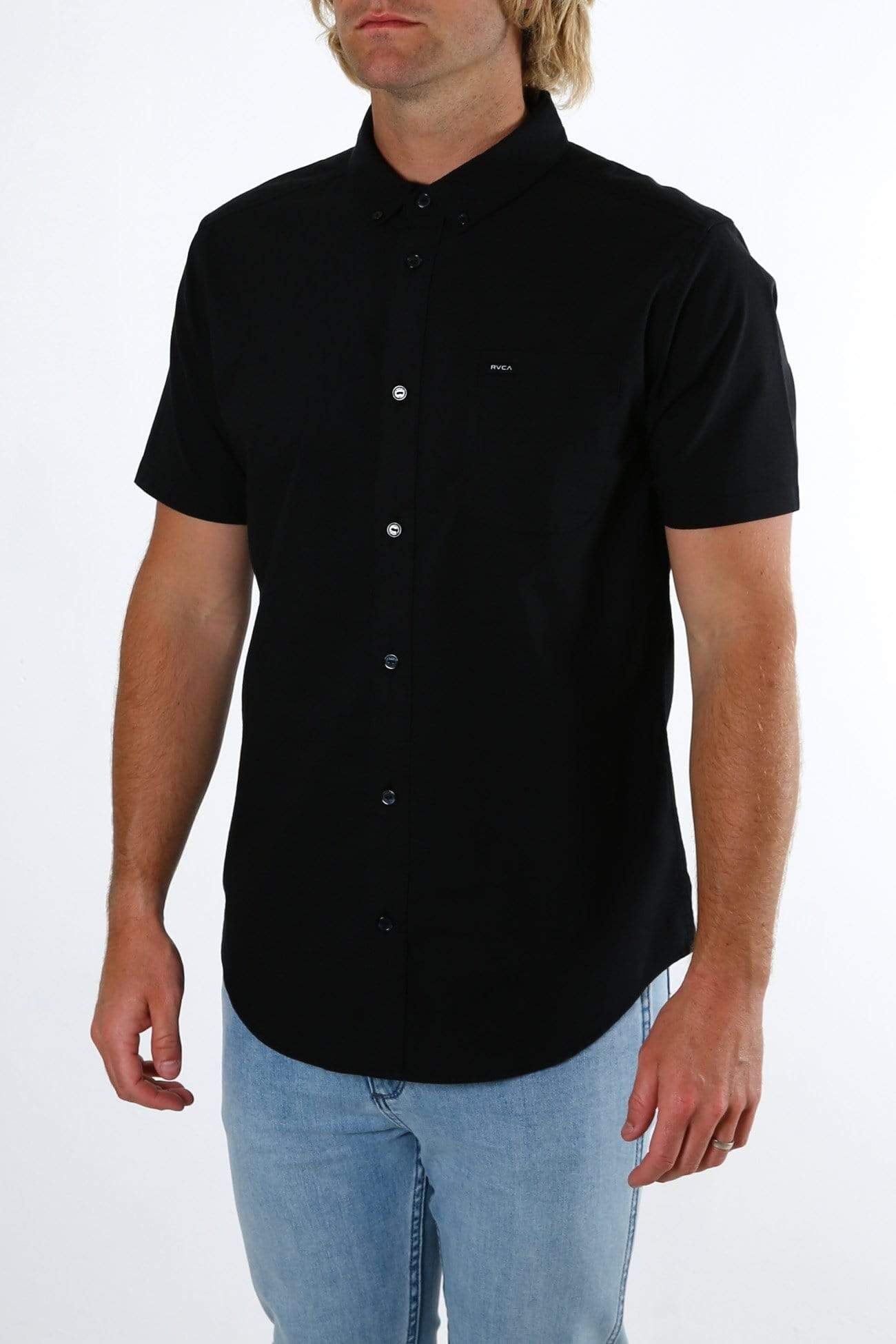 That'll Do Stretch Short Sleeve Shirt Black